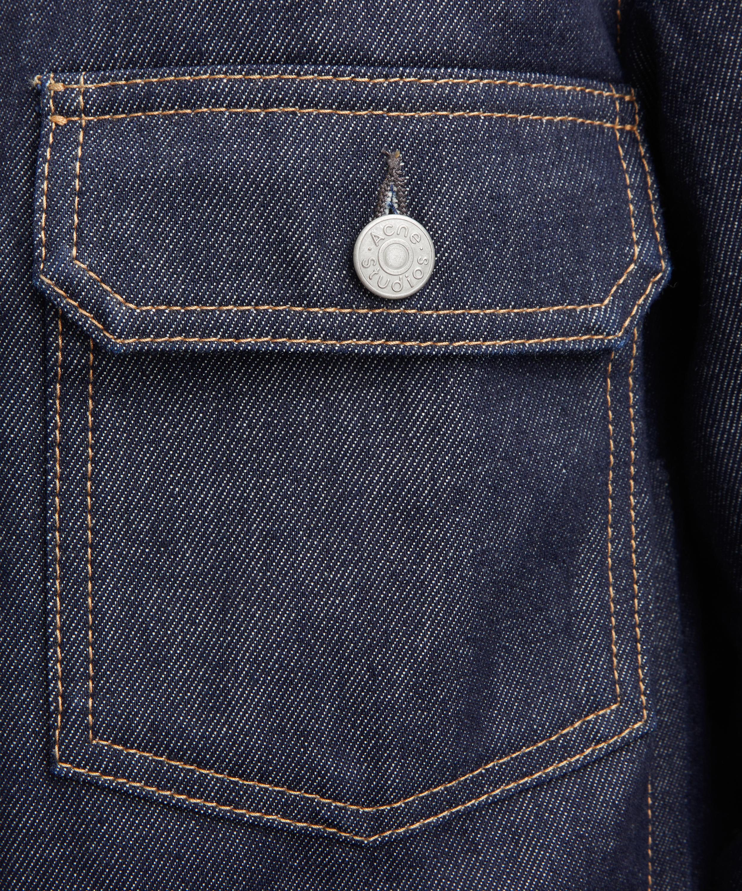 Acne Studios - Indigo Blue Denim Jacket image number 4