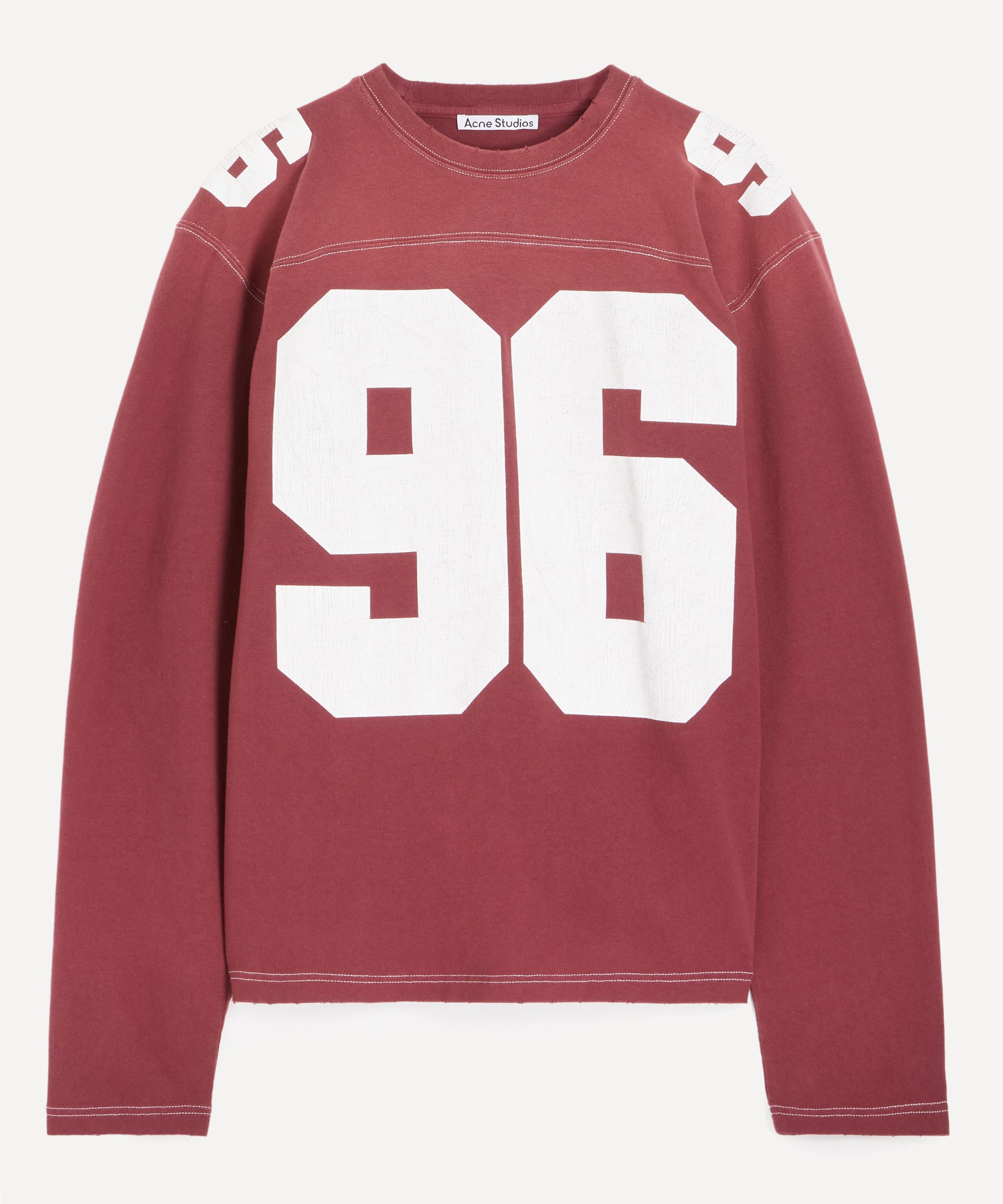 Acne Studios - Faded Red Logo Jersey T-Shirt