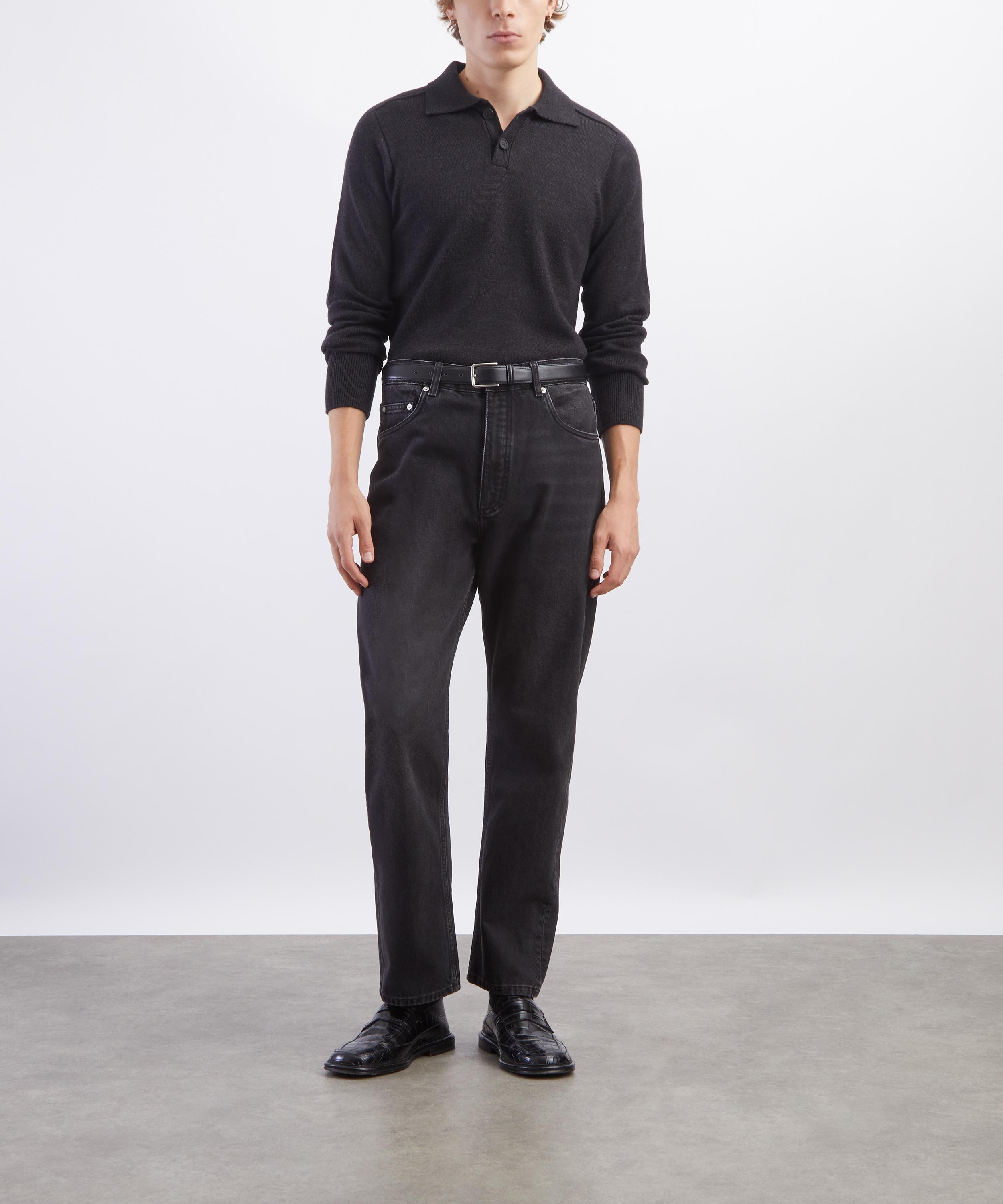 Studio Nicholson - Sark Knit Polo Jumper image number 1