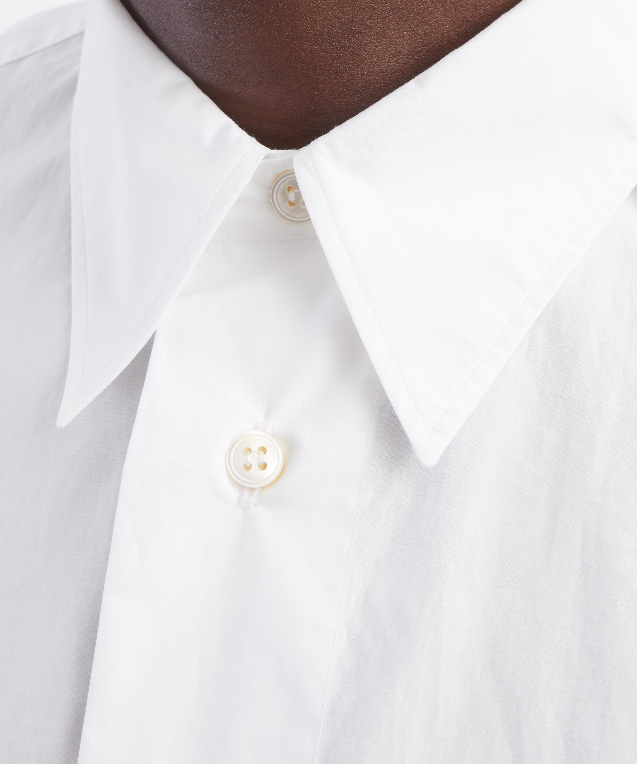Studio Nicholson - White Hal Shirt image number 4