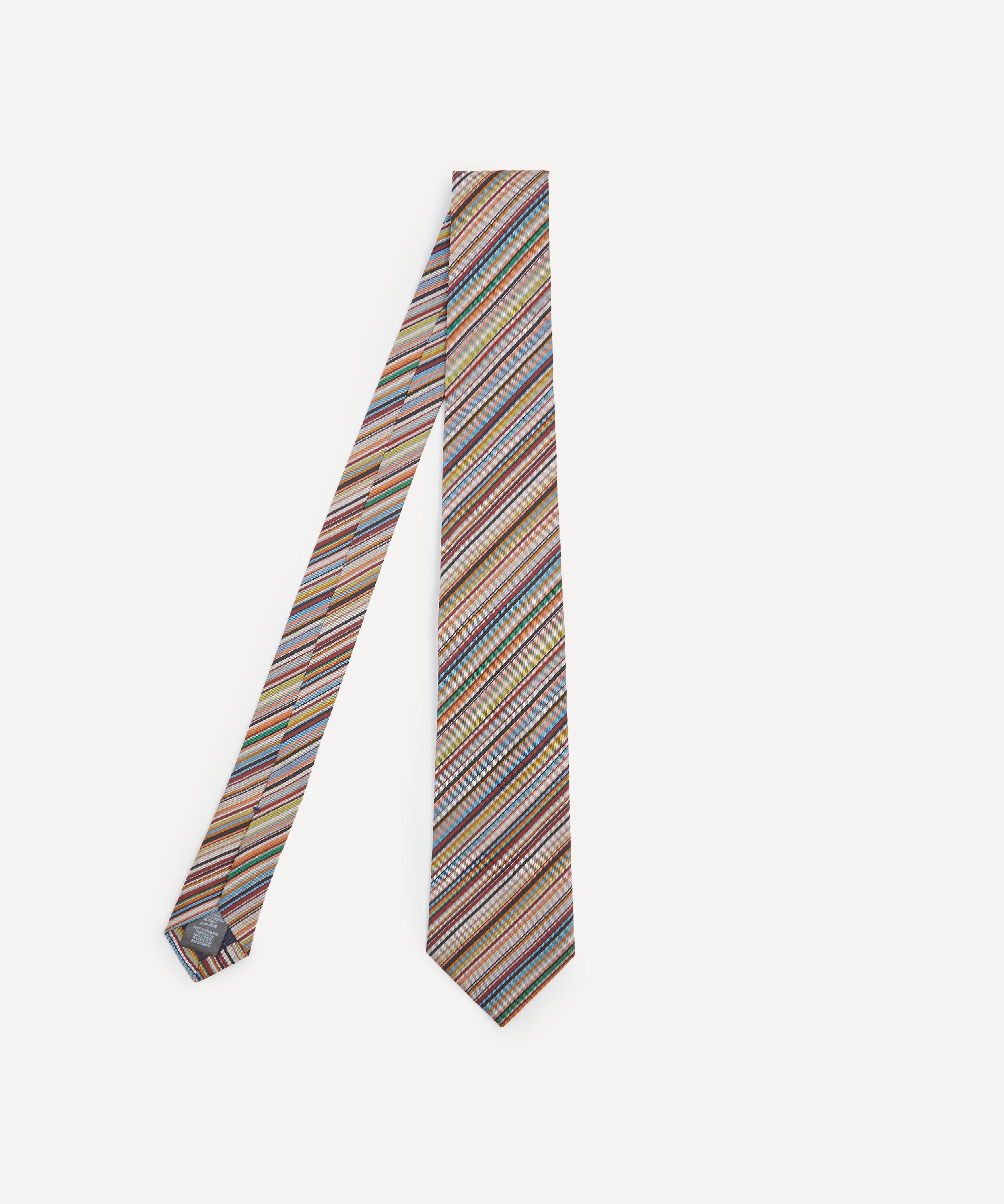 Paul Smith - Signature Stripe Silk Tie