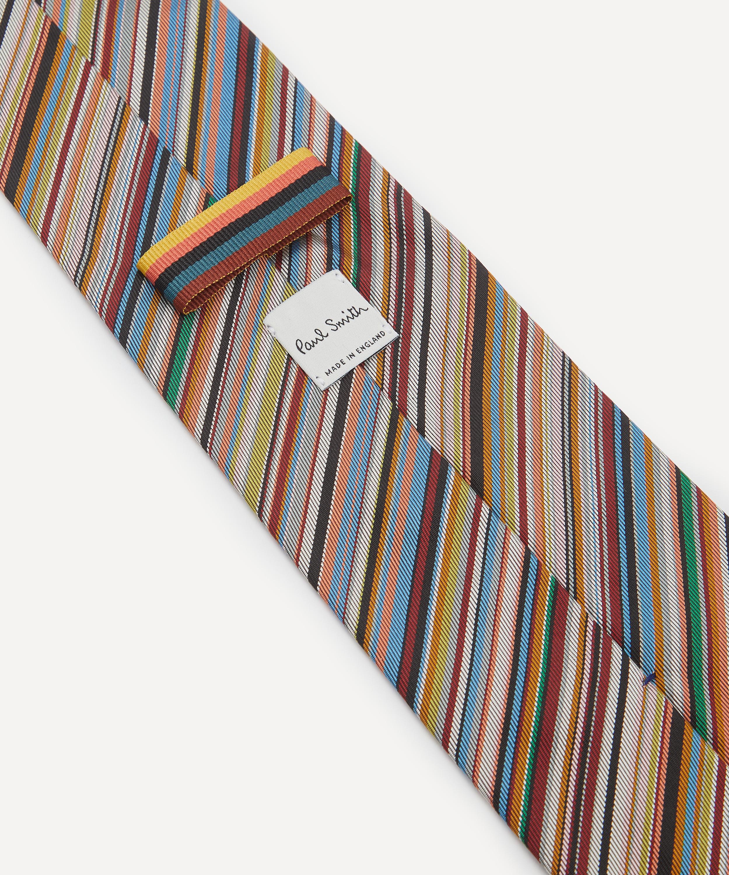 Paul Smith - Signature Stripe Silk Tie image number 1