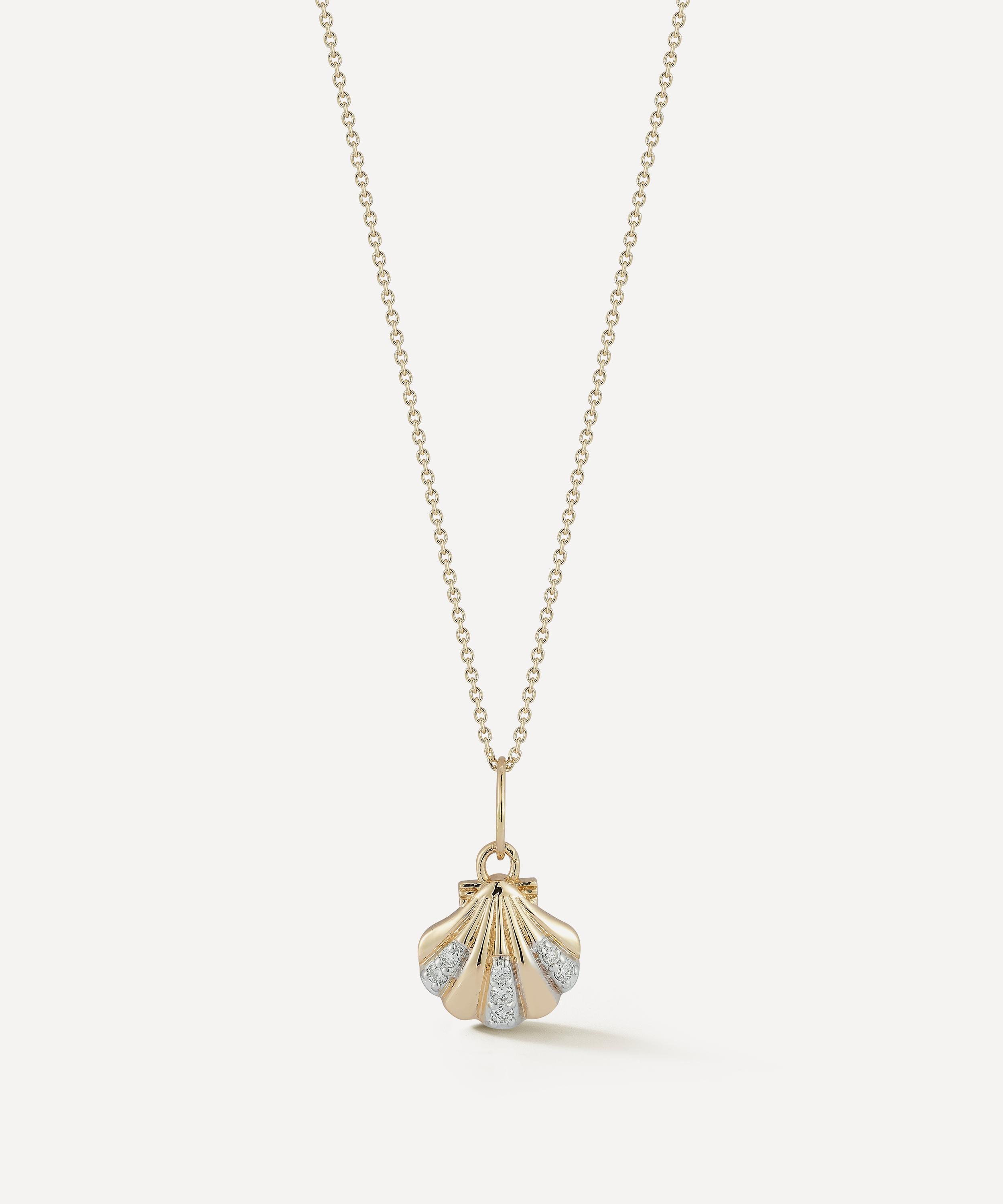 Mateo - 14ct Gold Venus Pendant Necklace