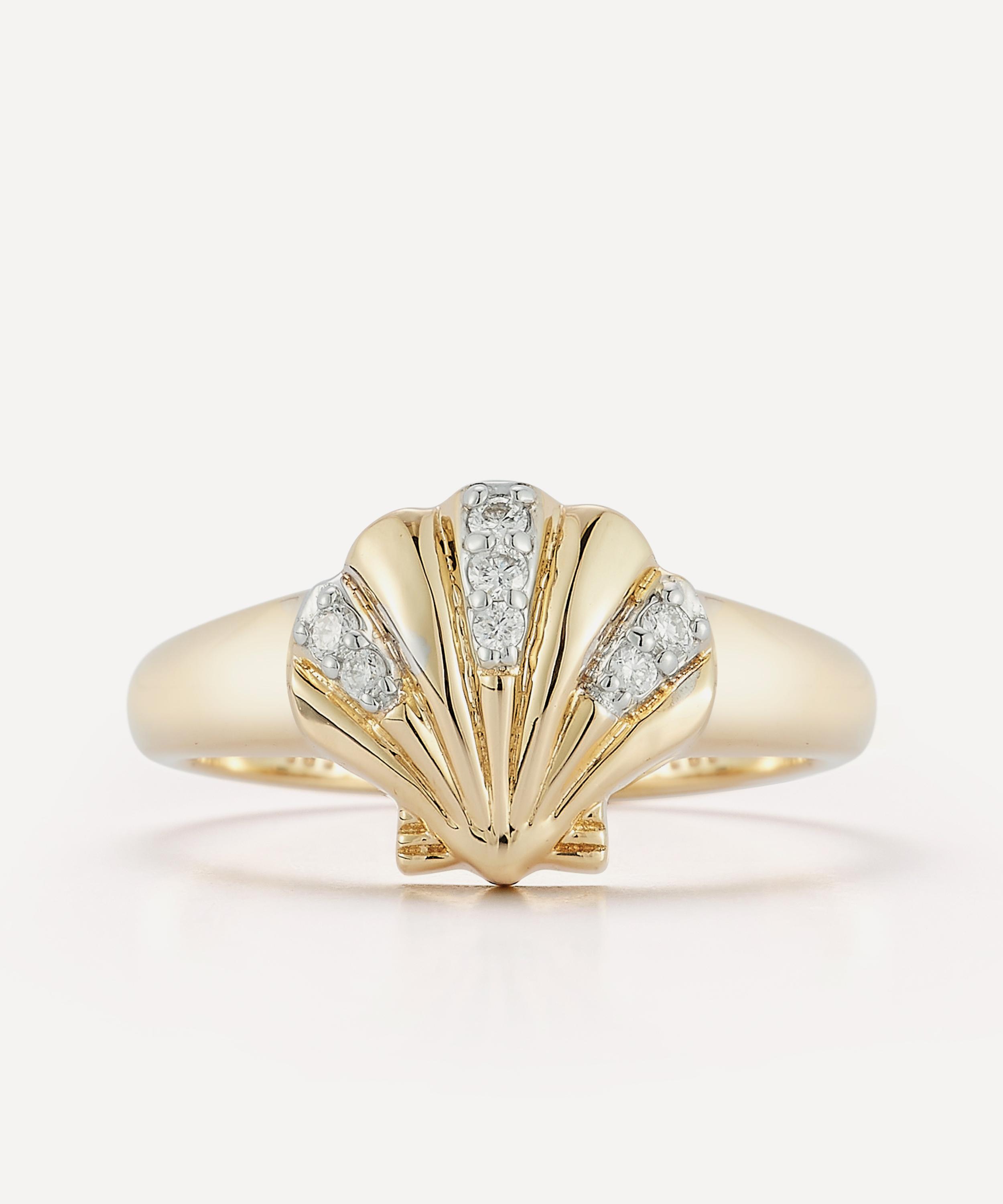 Mateo - 14ct Gold Venus Signet Ring