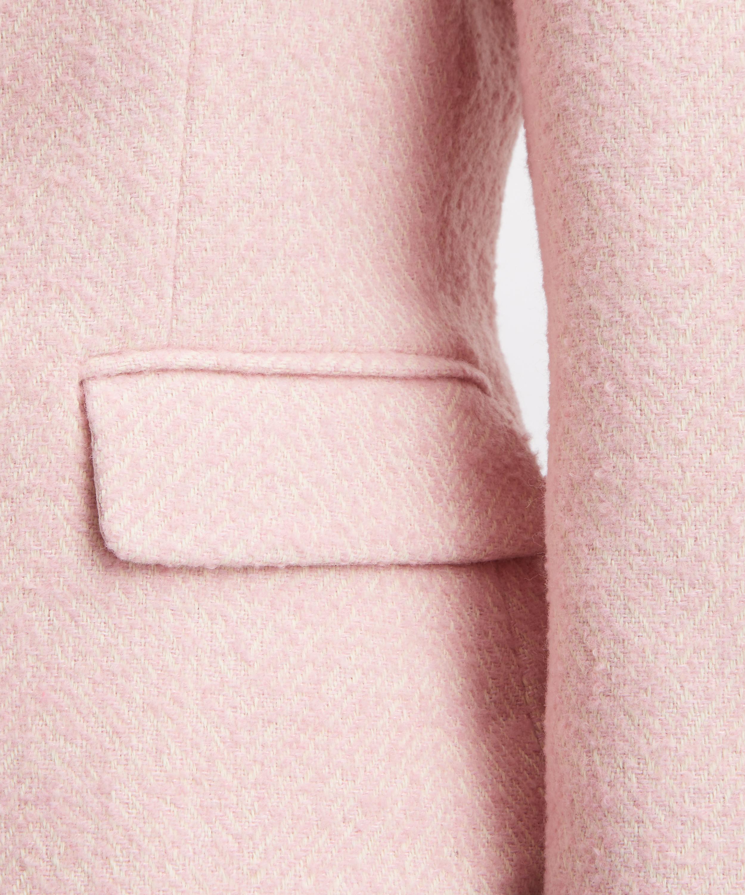 ROTATE Birger Christensen - Pink Cocoon Sleeve Jacket image number 4