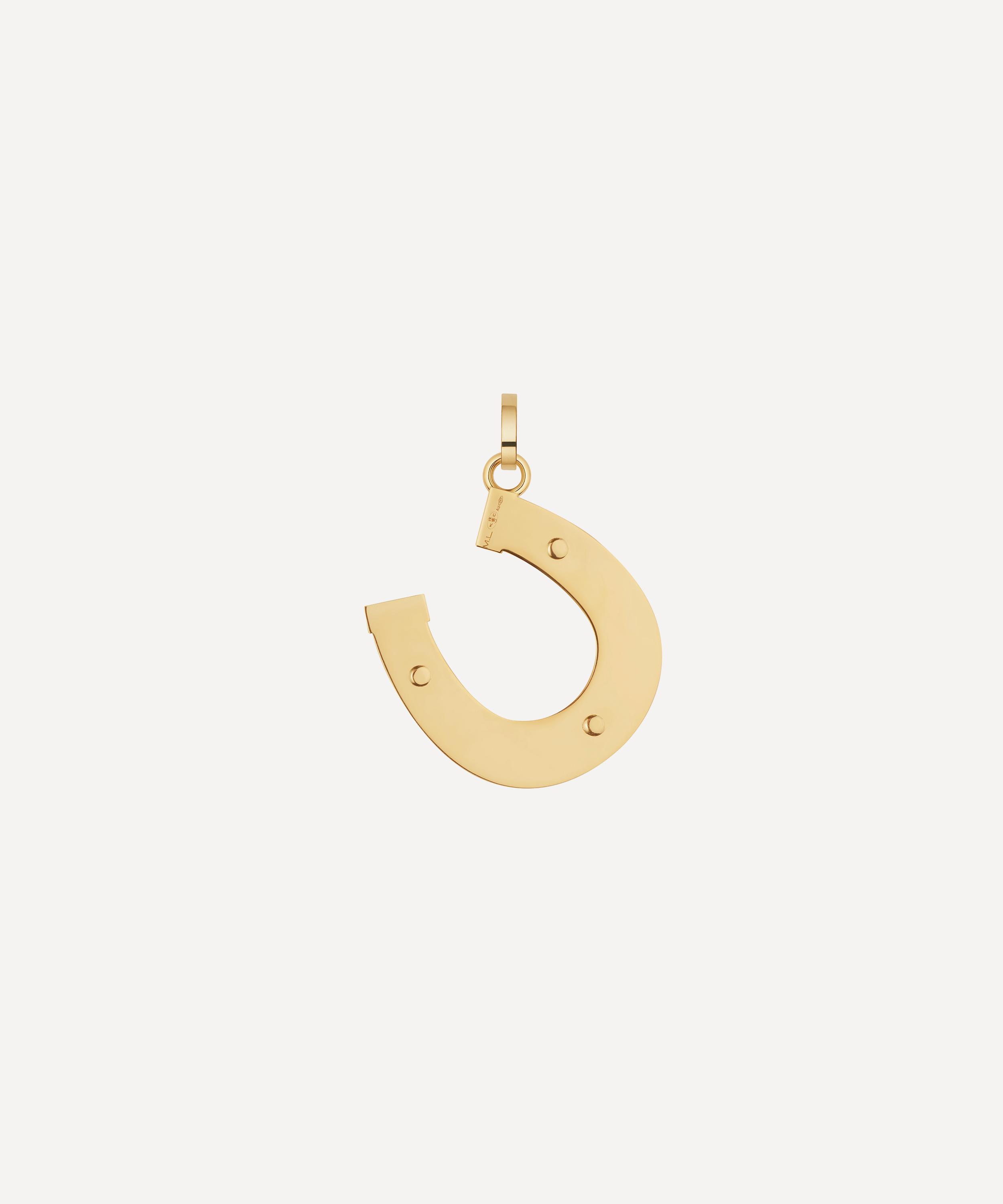 Marie Lichtenberg - 18ct Gold Diamond Bonne Chance Charm image number 4