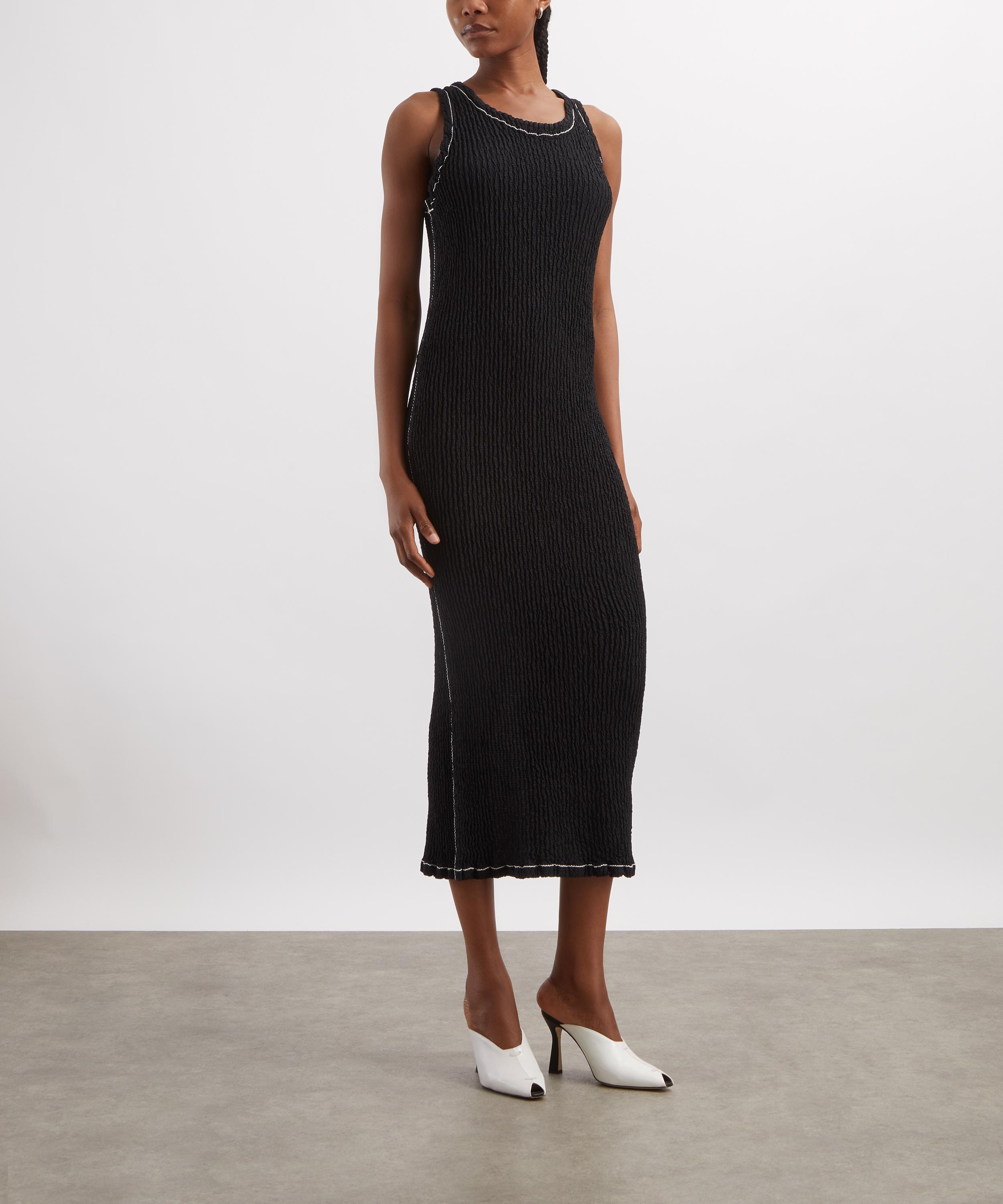 Issey Miyake - WAVELET ENSEMBLE Midi Dress image number 1