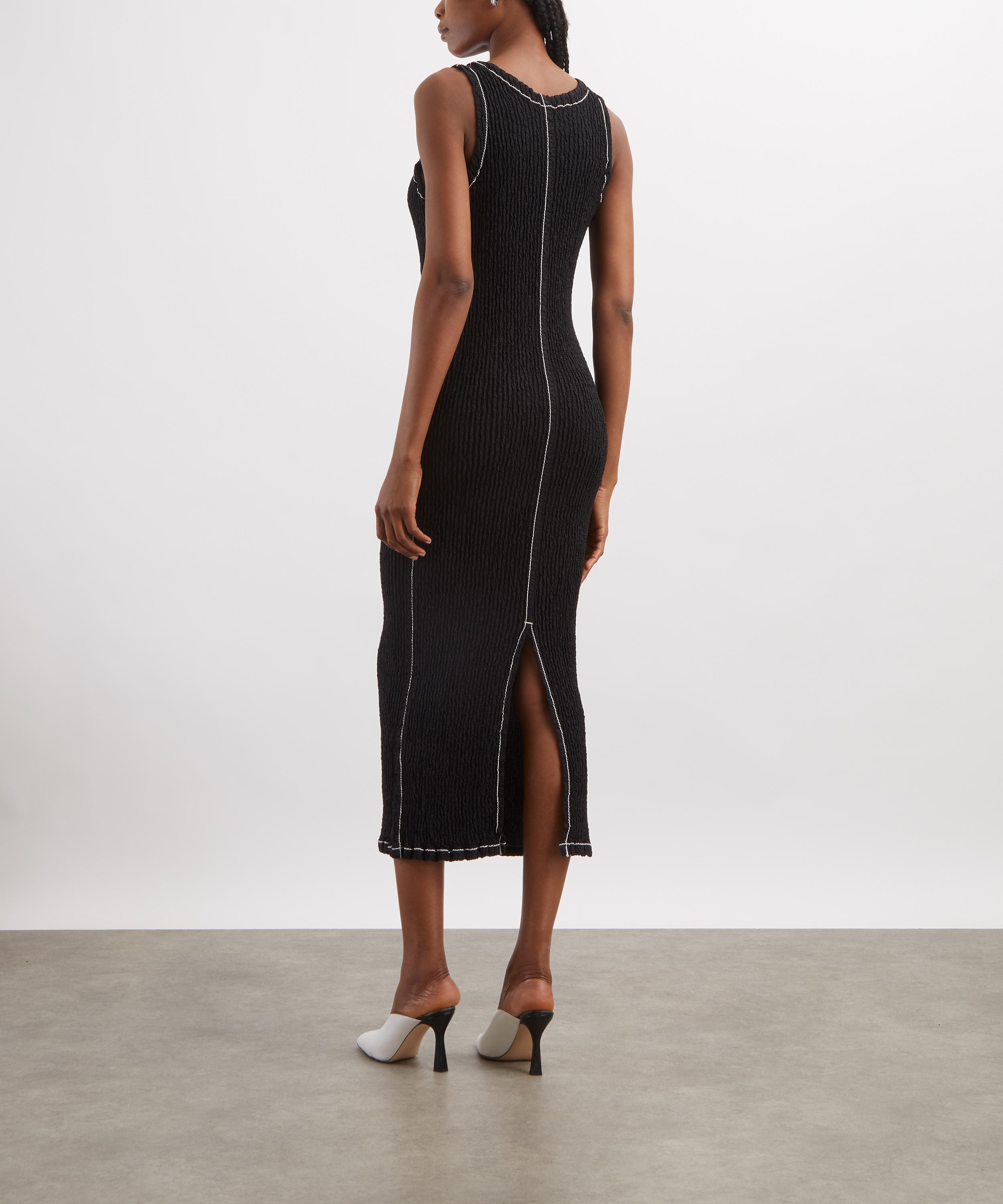 Issey Miyake - WAVELET ENSEMBLE Midi Dress image number 3