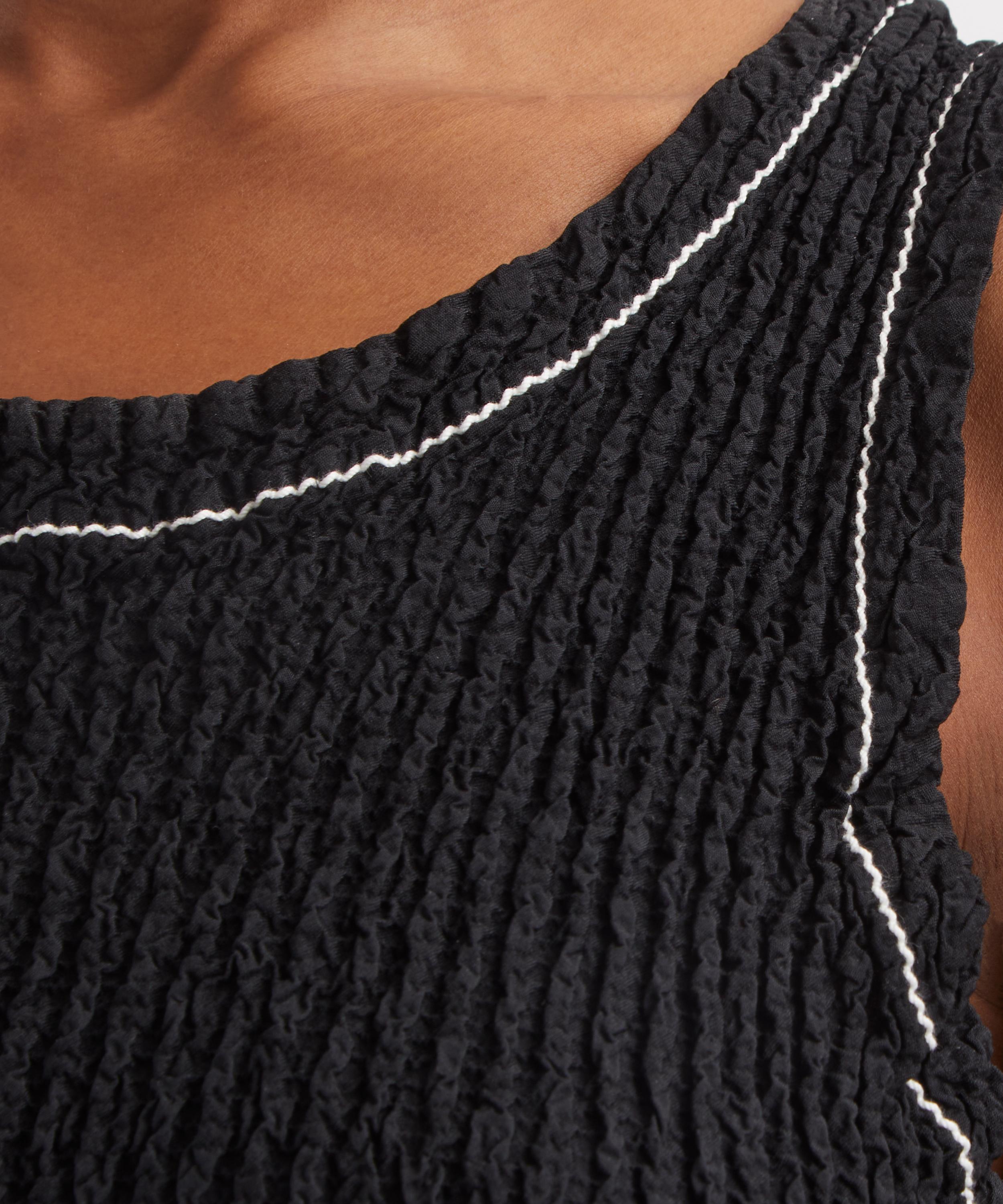 Issey Miyake - WAVELET ENSEMBLE Midi Dress image number 4