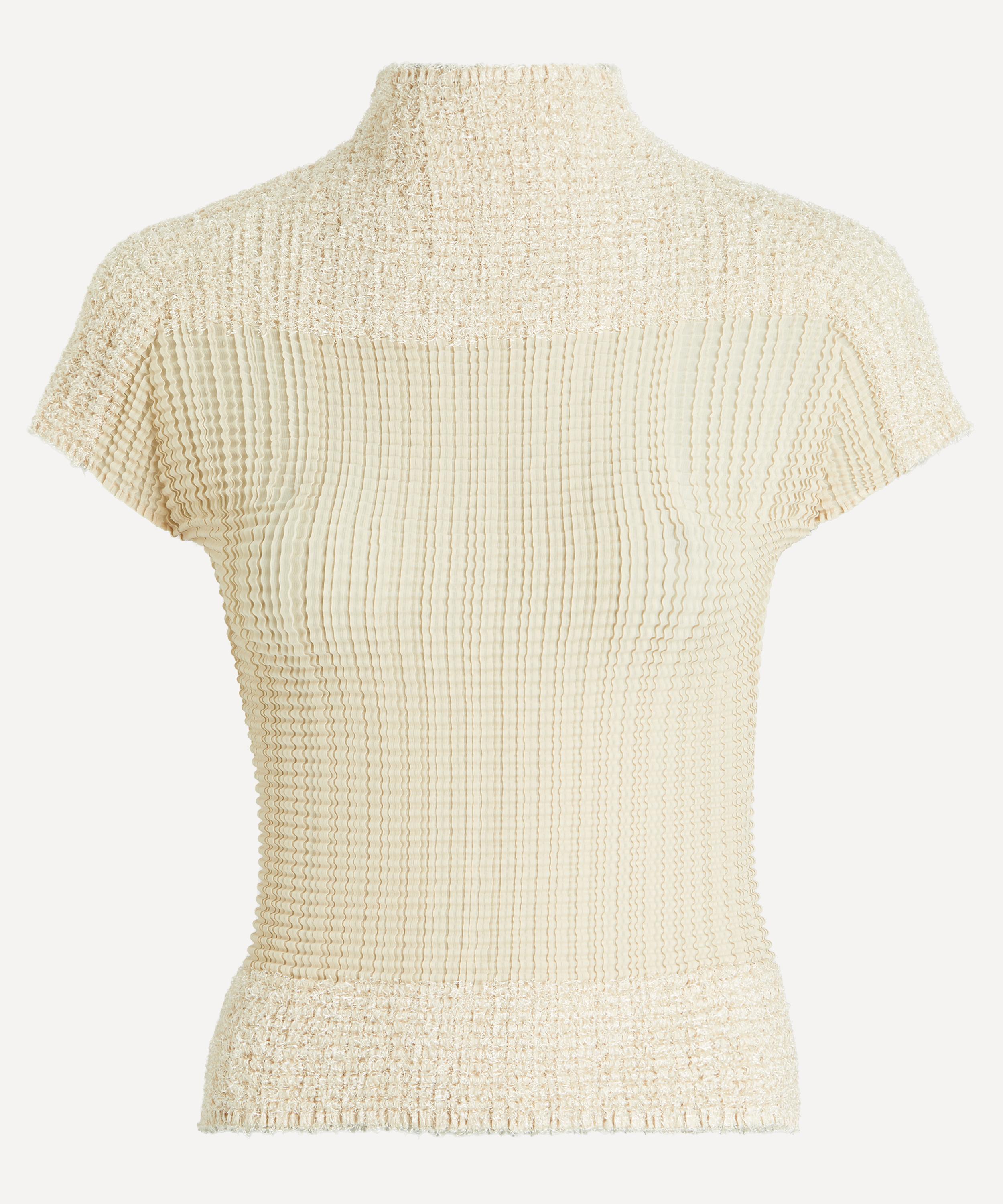 Issey Miyake - SHEER FUZZY PLEATS Top