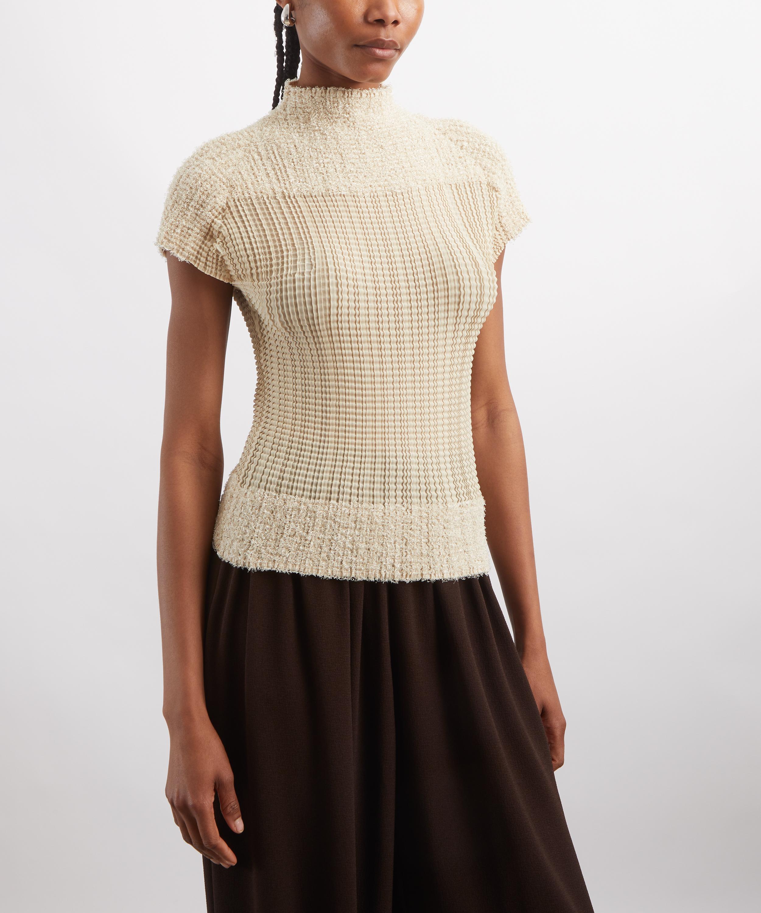 Issey Miyake - SHEER FUZZY PLEATS Top image number 2