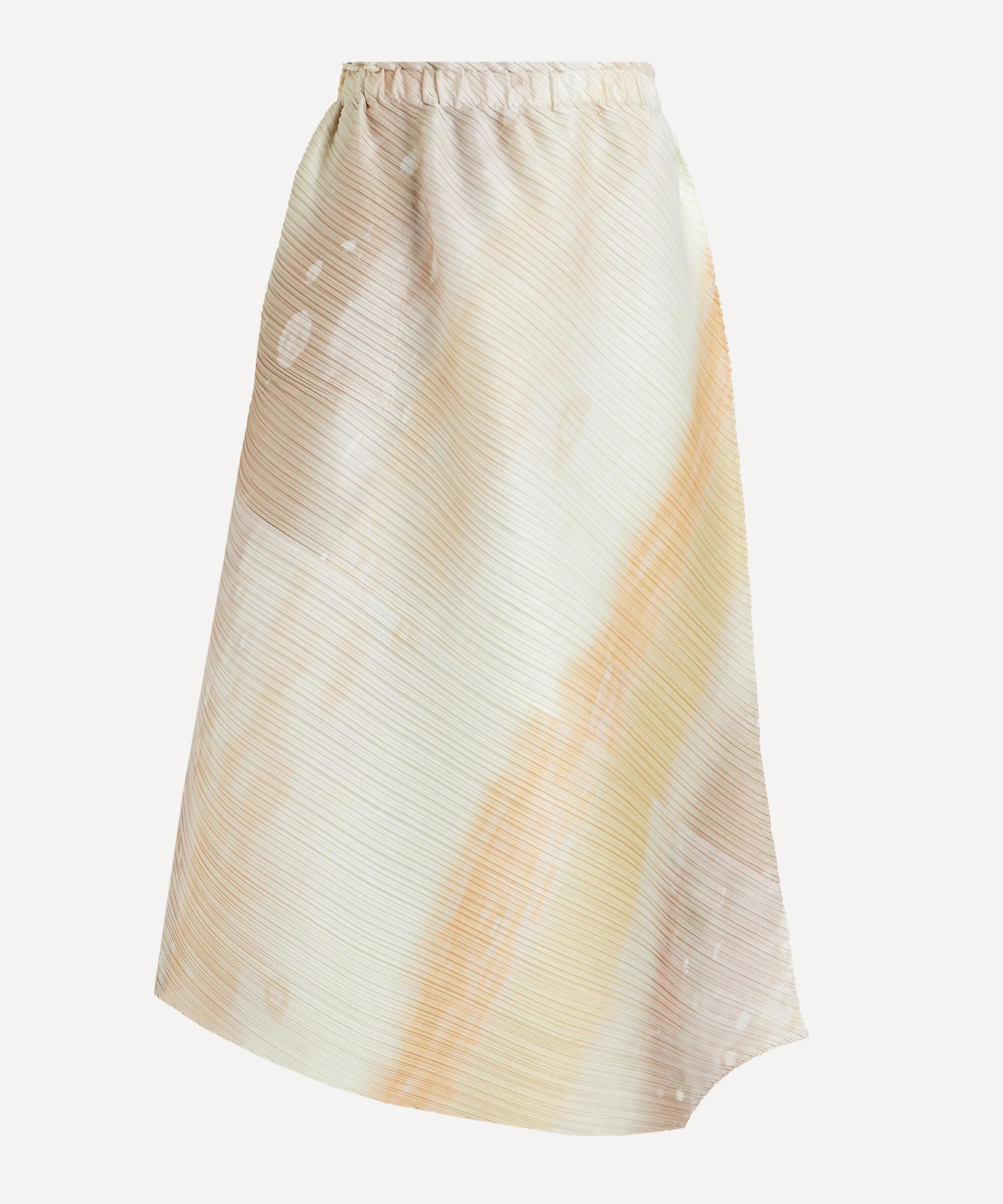 Pleats Please Issey Miyake - SEA BUBBLE Pleated Midi Skirt