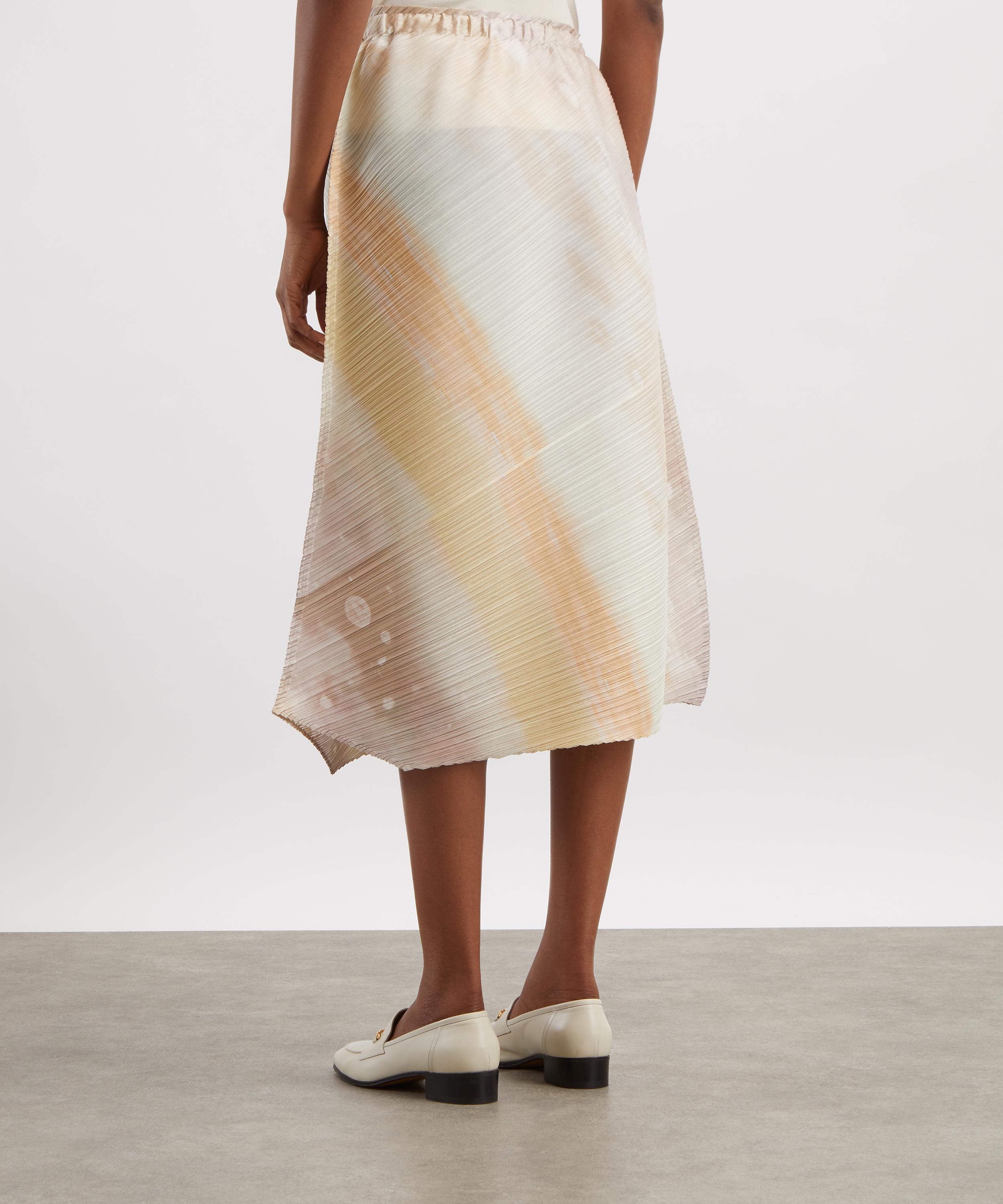 Pleats Please Issey Miyake - SEA BUBBLE Pleated Midi Skirt image number 3