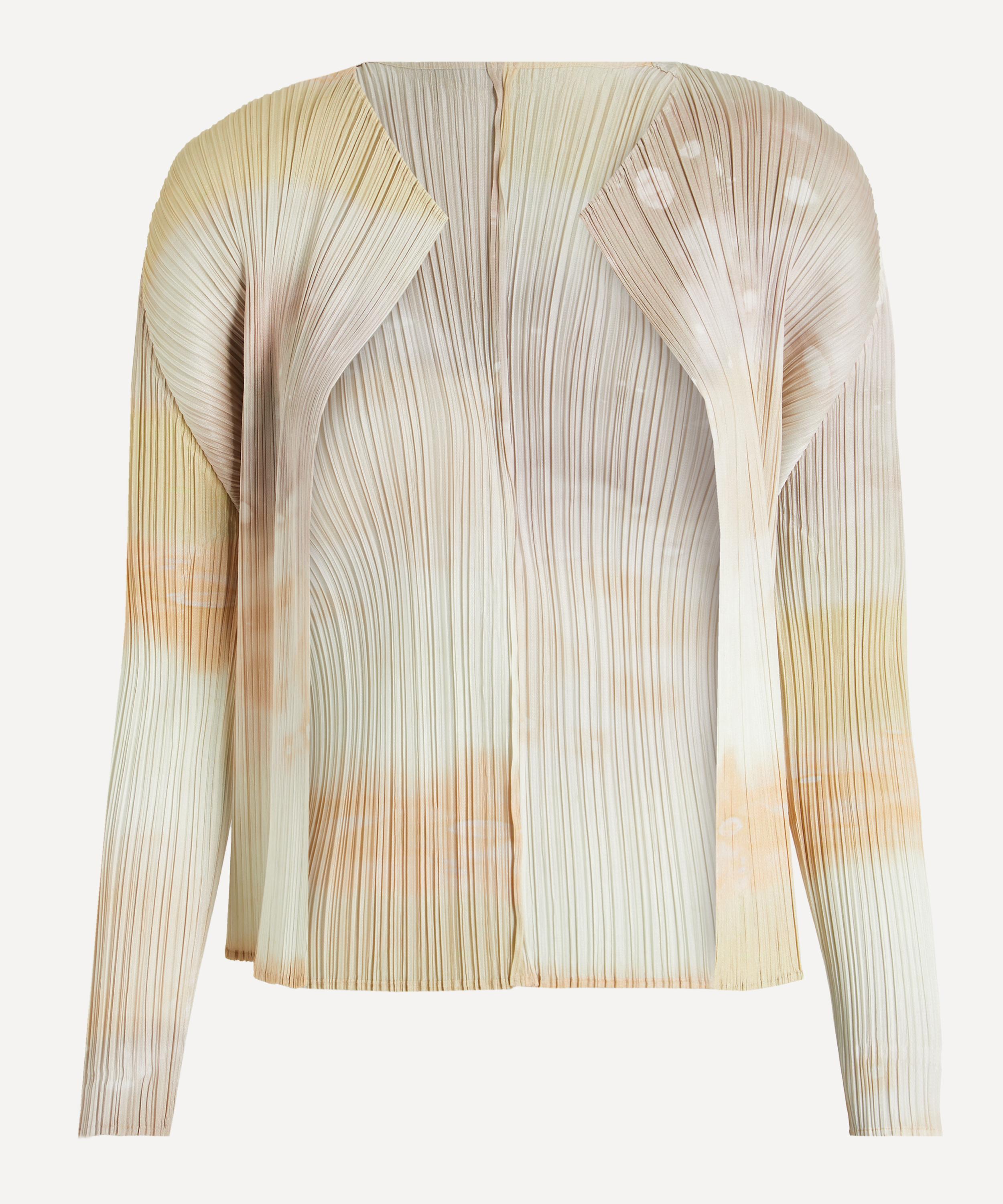 Pleats Please Issey Miyake - SEA BUBBLE Pleated Cardigan