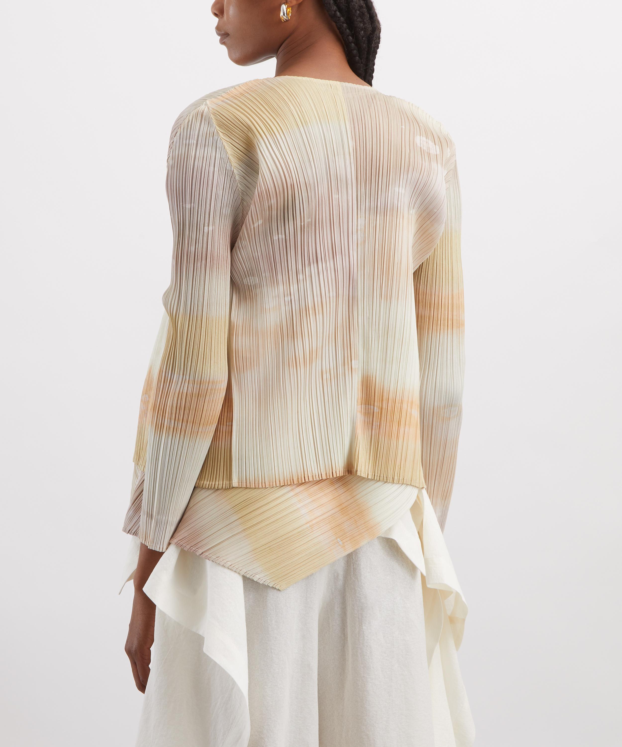 Pleats Please Issey Miyake - SEA BUBBLE Pleated Cardigan image number 3