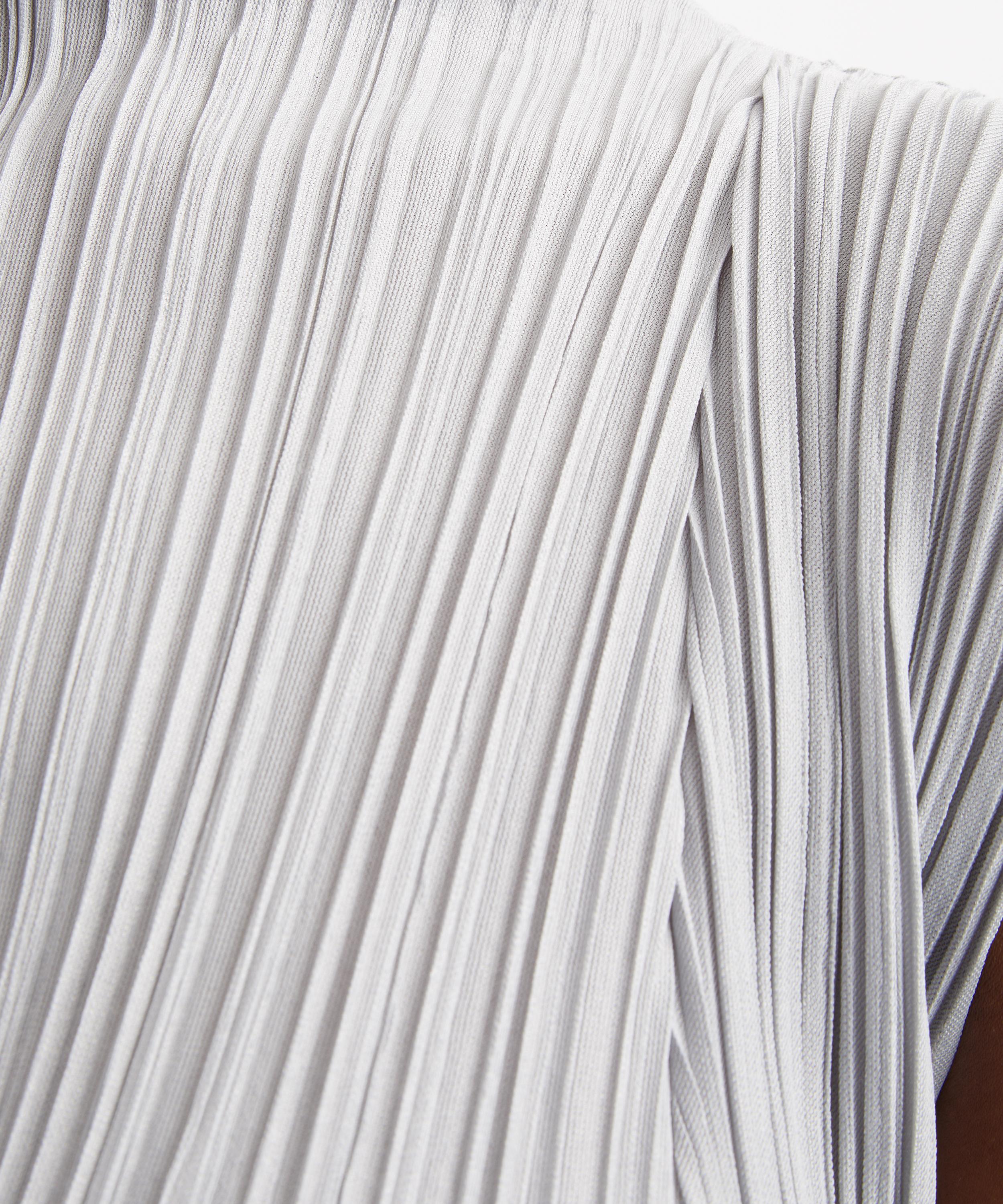 Pleats Please Issey Miyake - MELLOW PLEATS Cool Grey Top image number 4