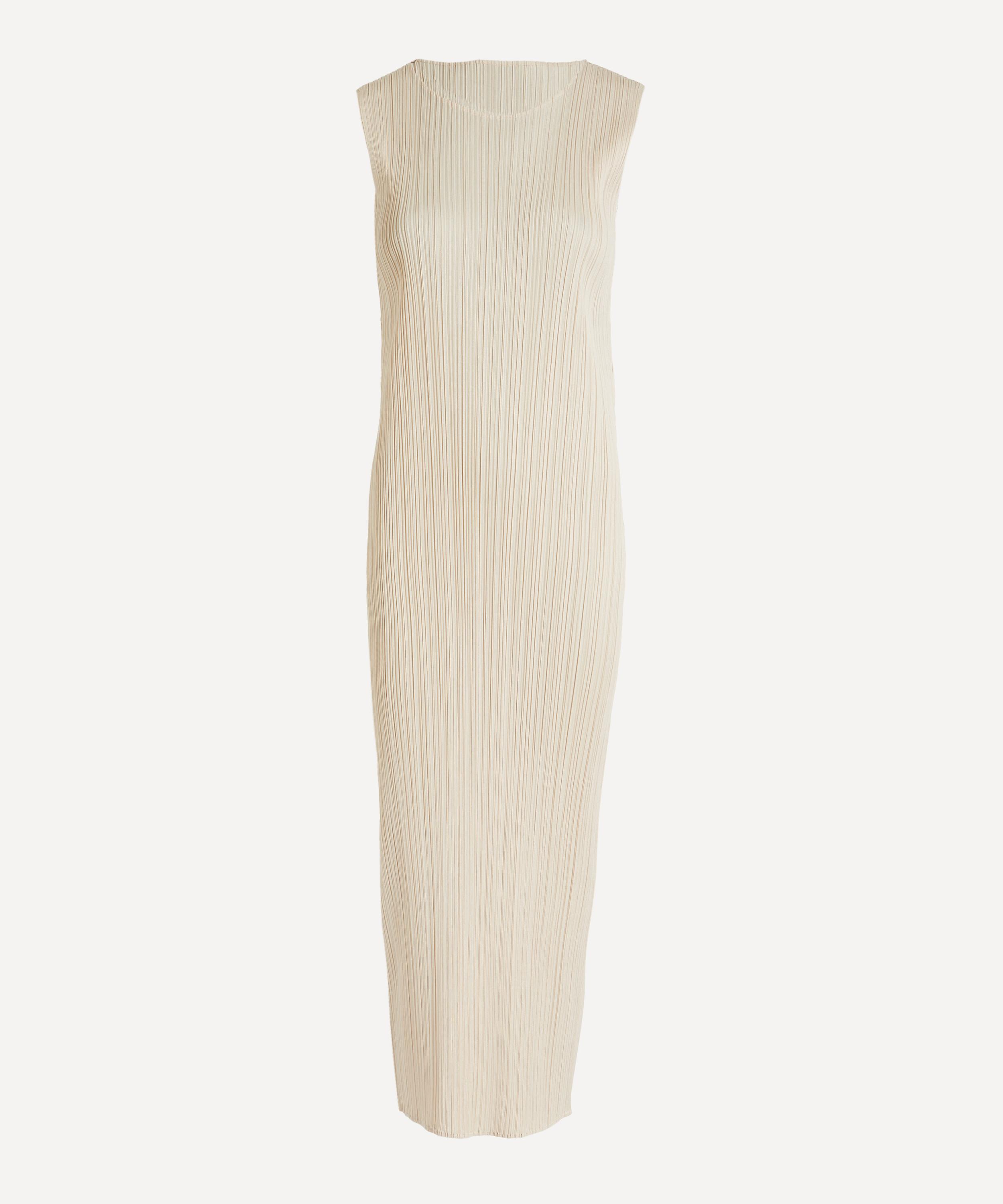 Pleats Please Issey Miyake - MONTHLY COLORS MAY Pleated Maxi Dress