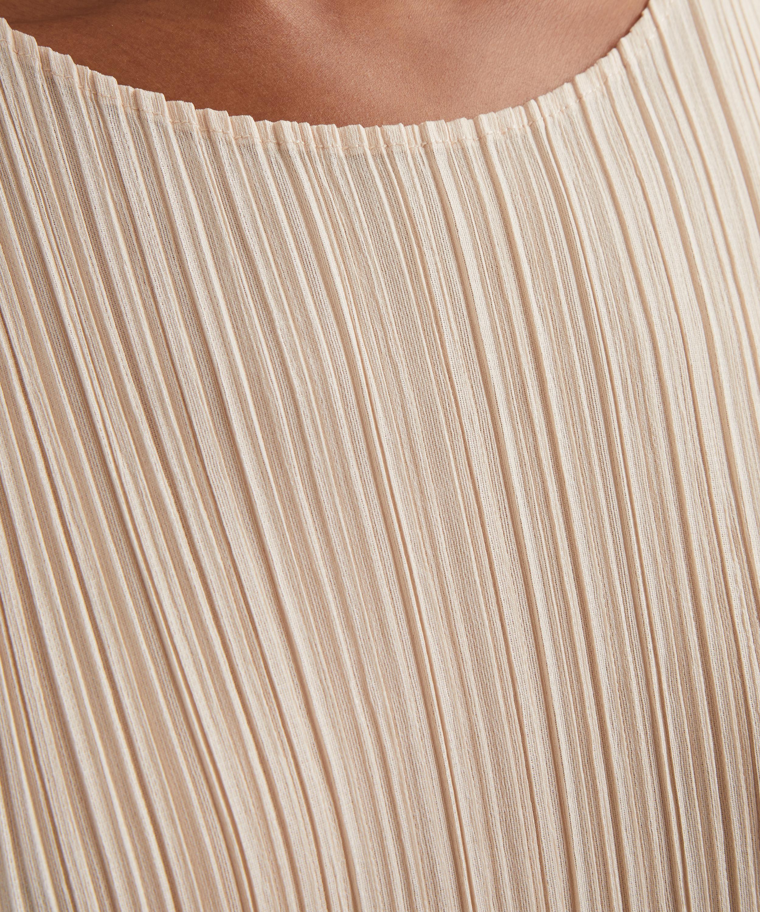 Pleats Please Issey Miyake - MONTHLY COLORS MAY Pleated Maxi Dress image number 4