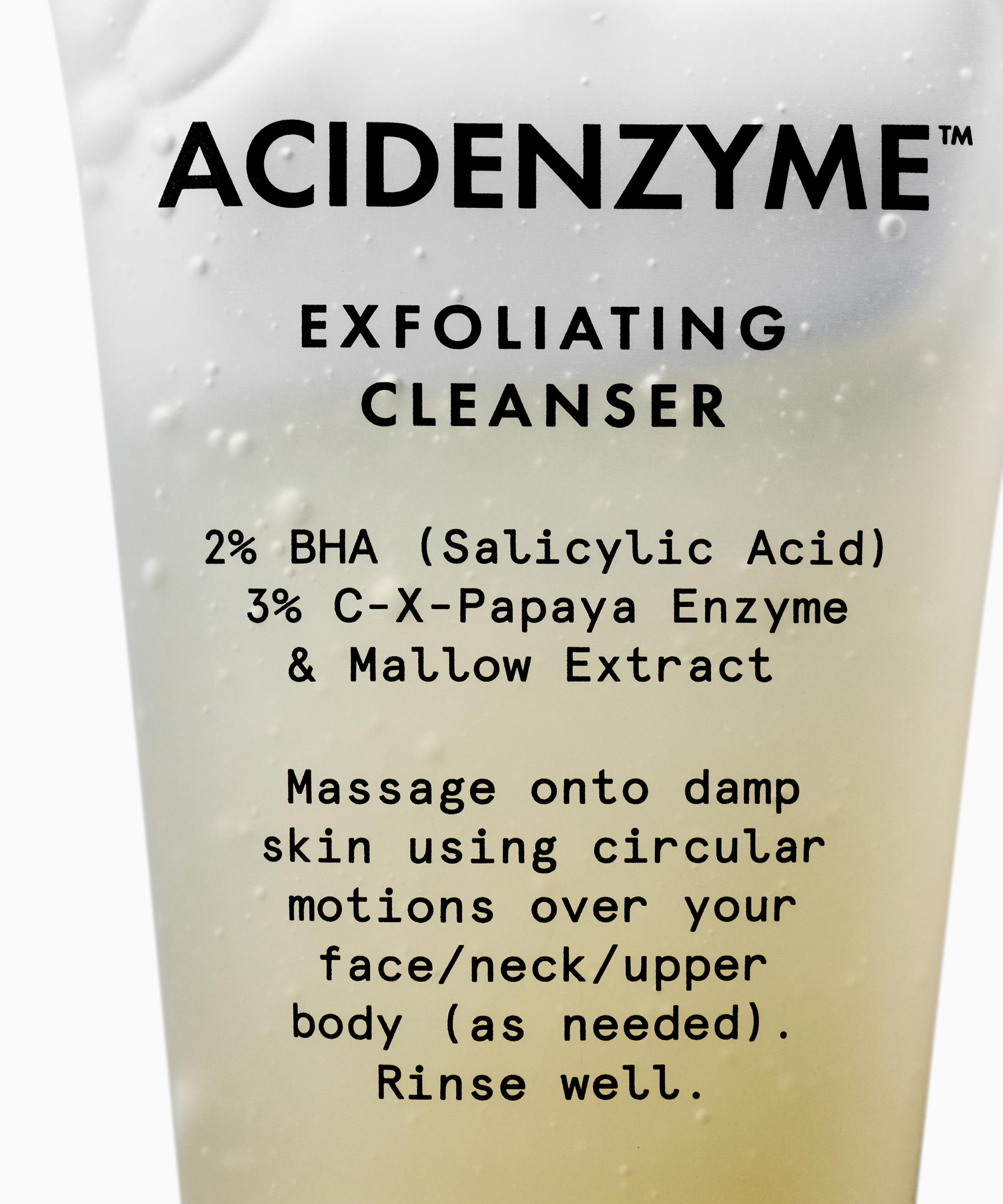 Beauty Pie - AcidEnzyme Jumbo Exfoliating Face and Body Cleanser 50ml image number 2