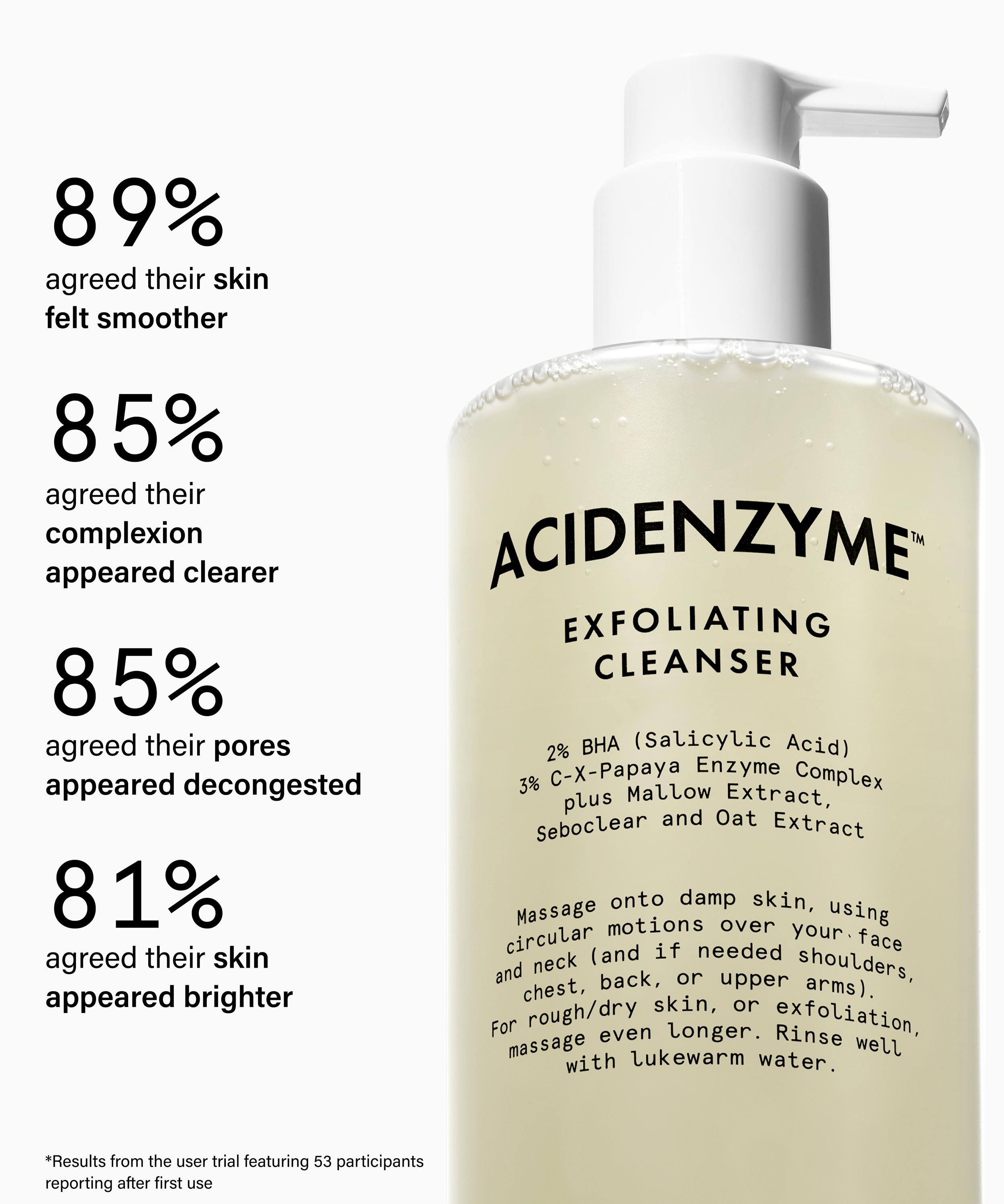 Beauty Pie - AcidEnzyme Jumbo Exfoliating Face and Body Cleanser 400ml image number 3