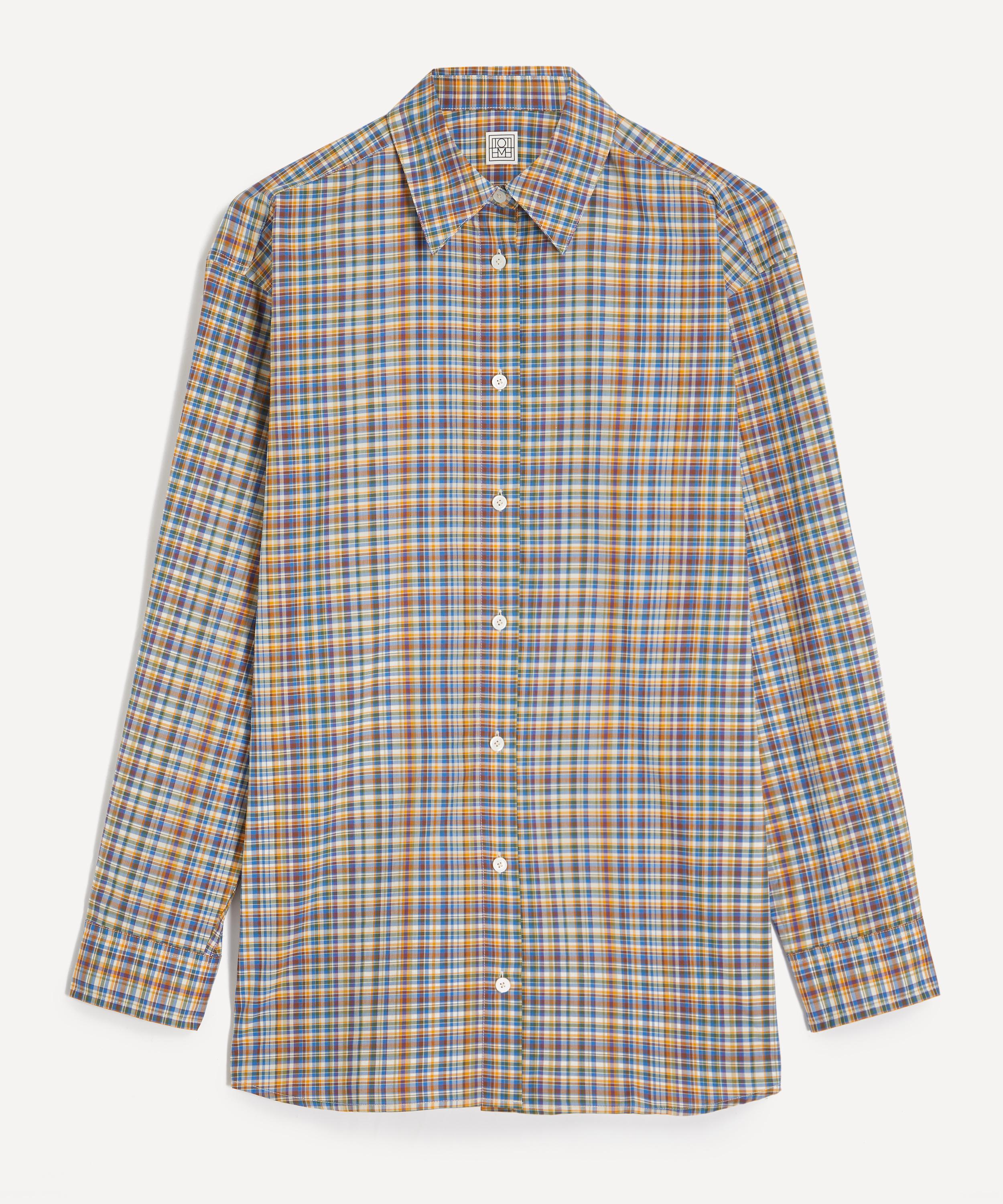 Toteme - Classic Check Shirt image number 0