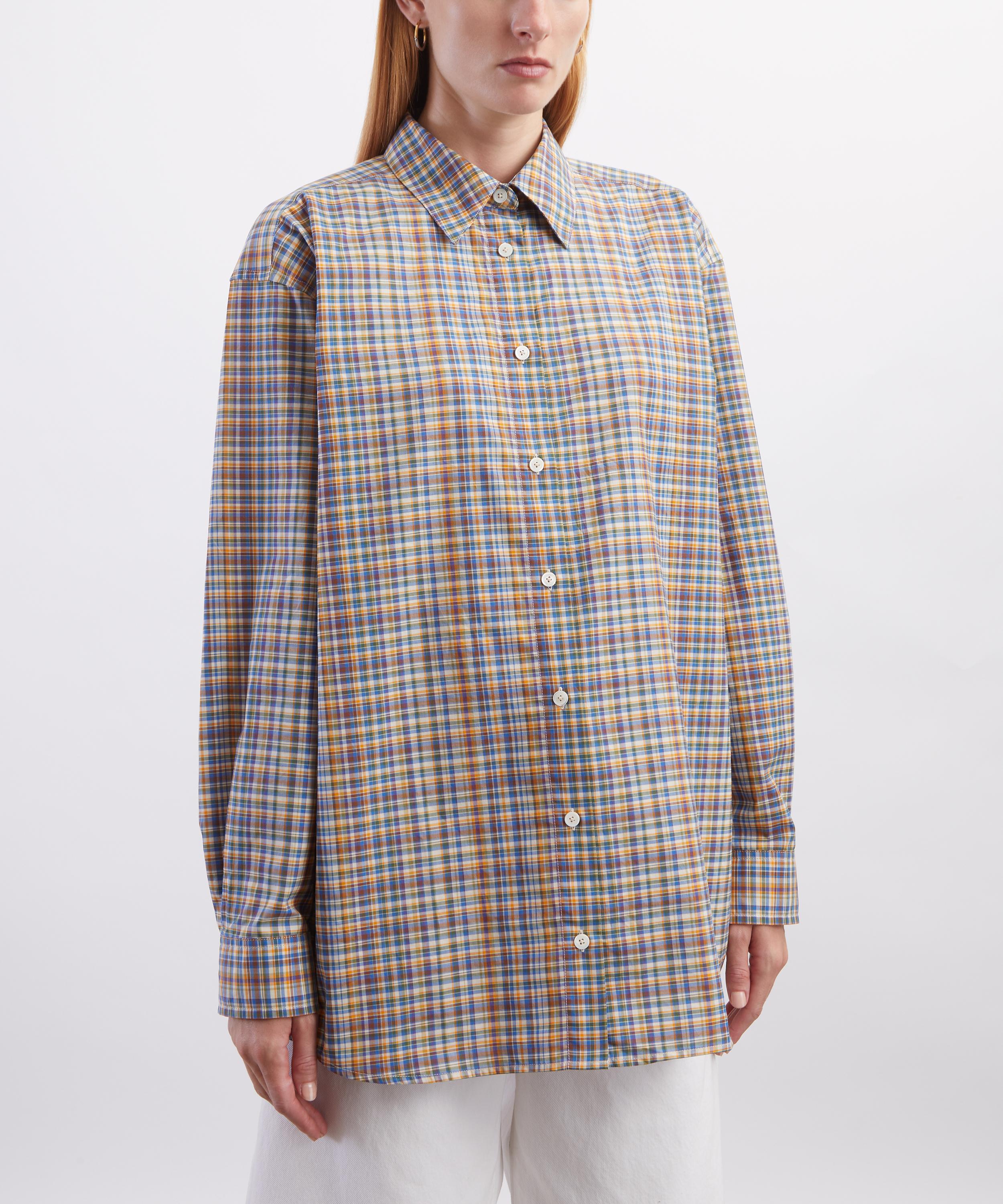 Toteme - Classic Check Shirt image number 2
