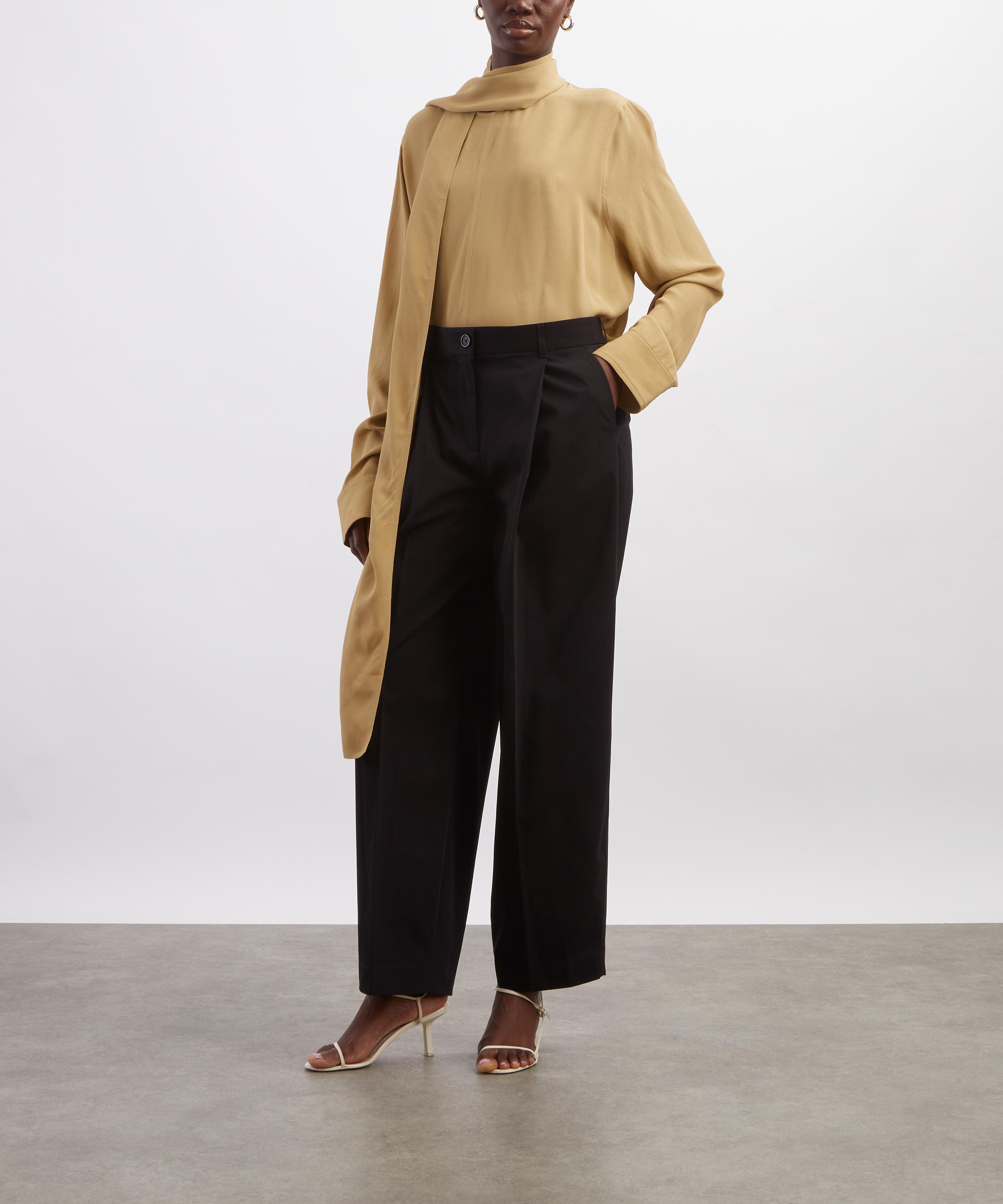 Toteme - Desert Draped Scarf Blouse image number 1