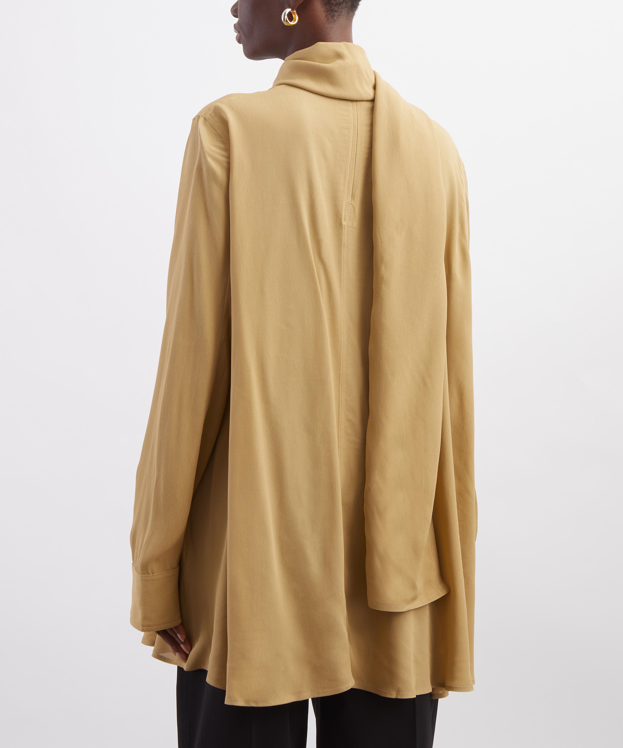 Toteme - Desert Draped Scarf Blouse image number 3