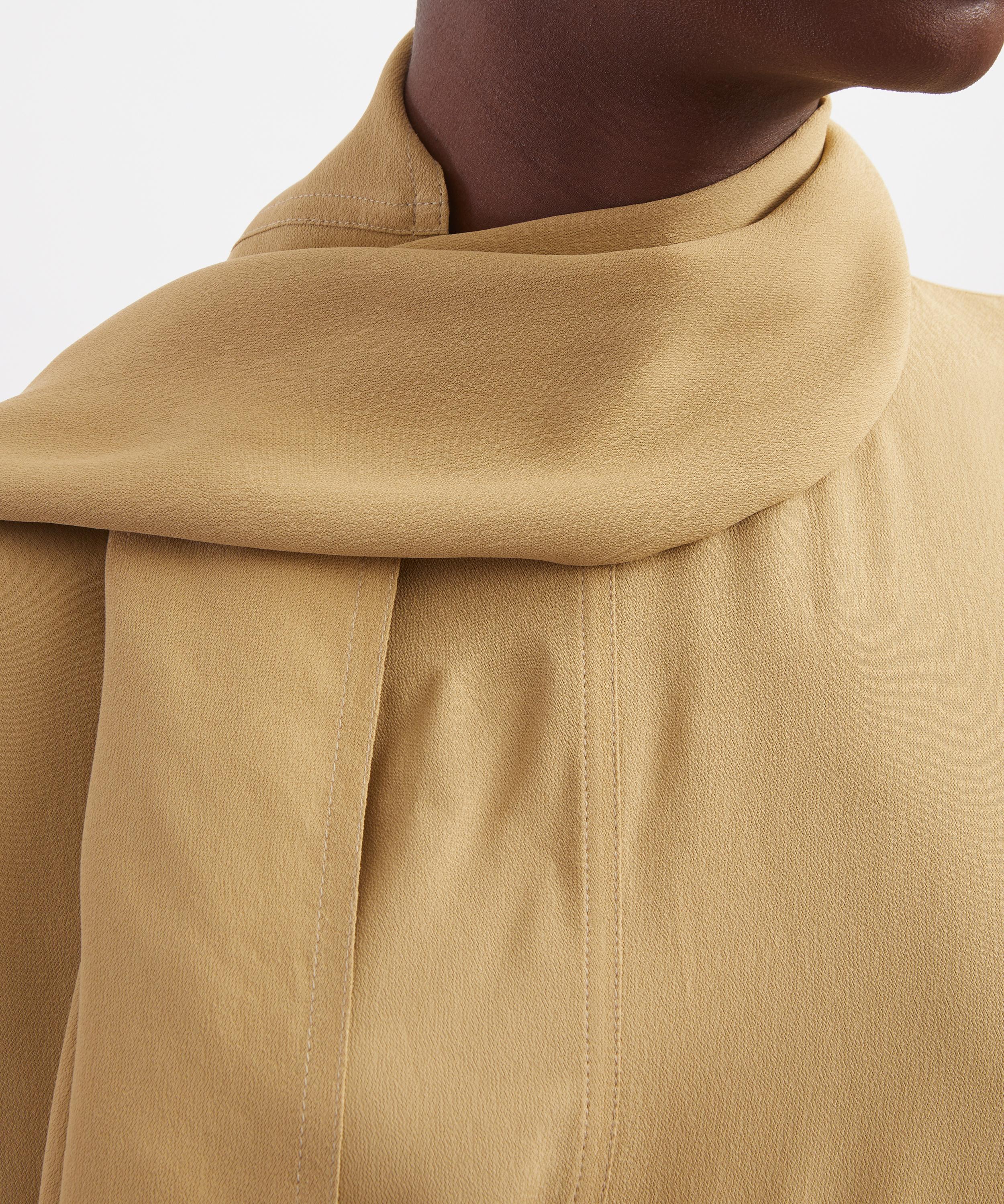 Toteme - Desert Draped Scarf Blouse image number 4