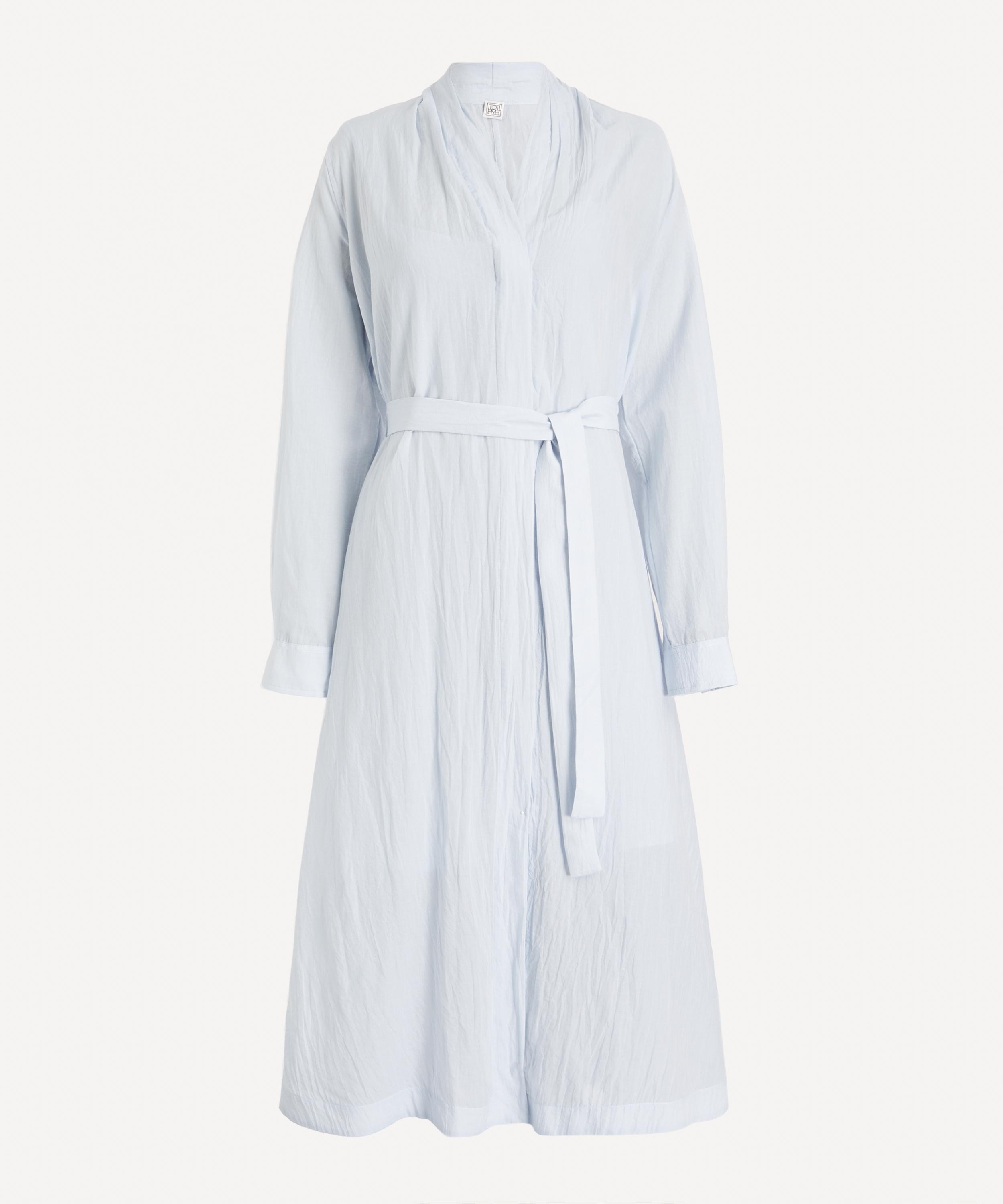 Toteme - Belted Cotton Voile Dress