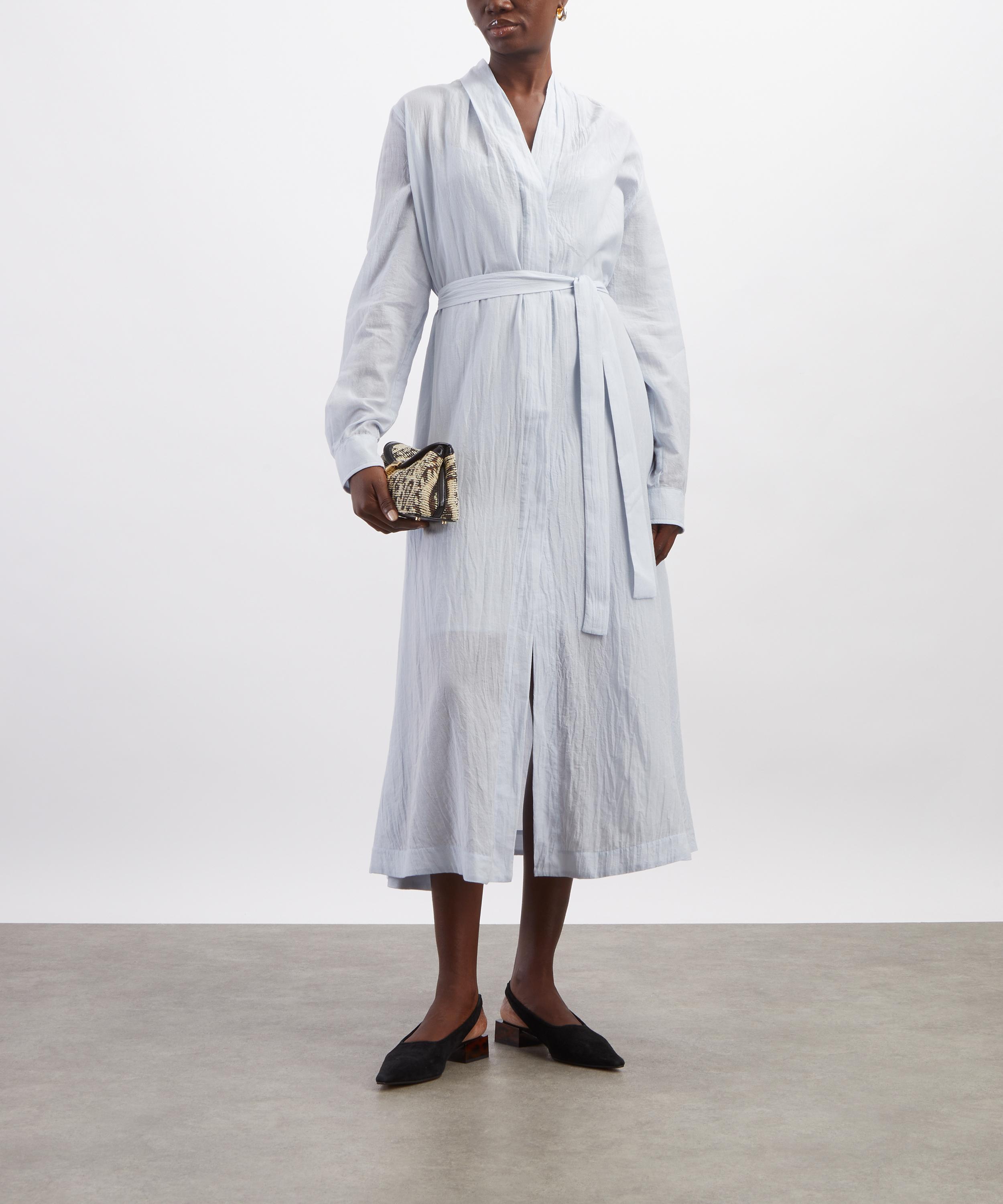 Toteme - Belted Cotton Voile Dress image number 1