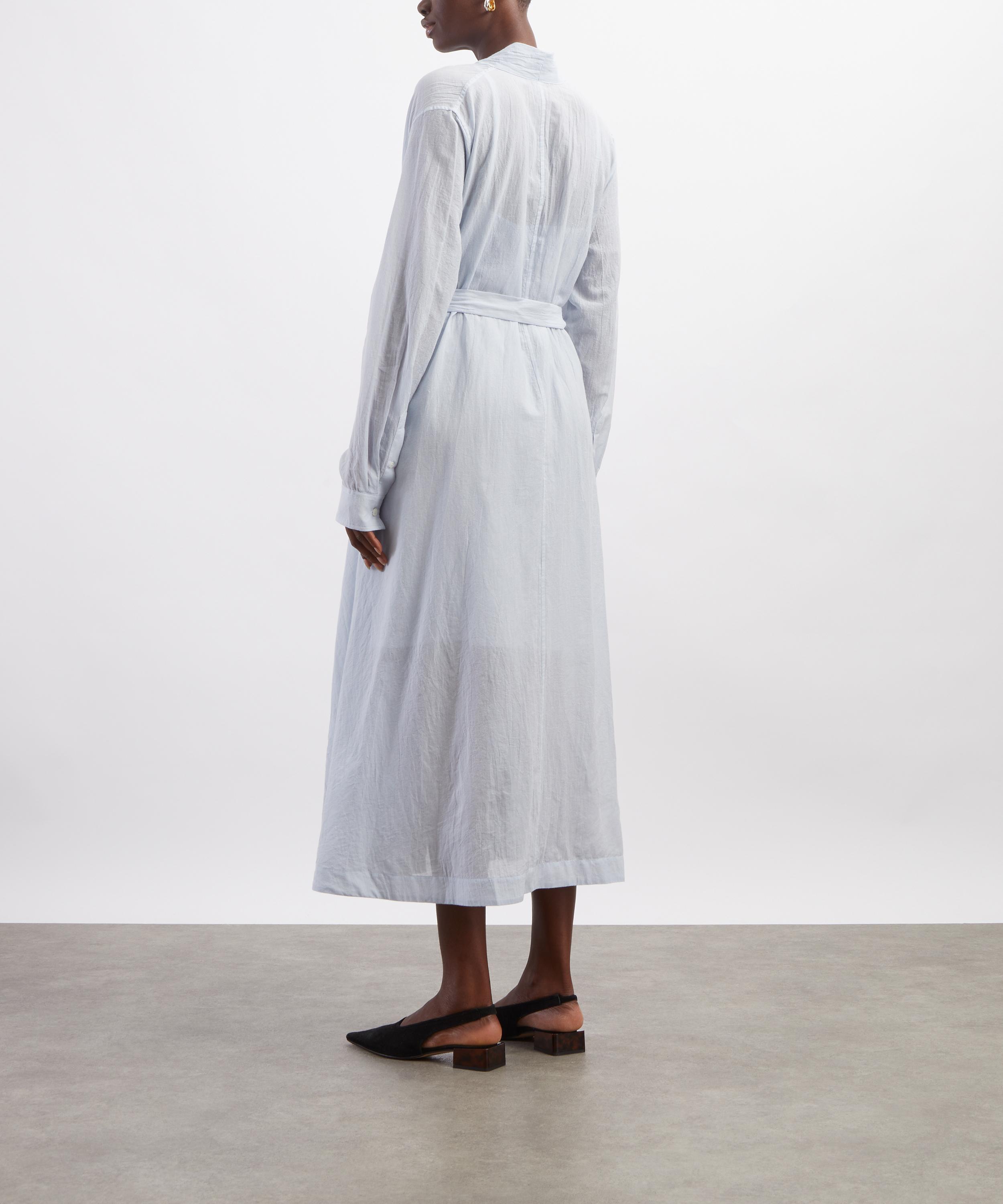 Toteme - Belted Cotton Voile Dress image number 3