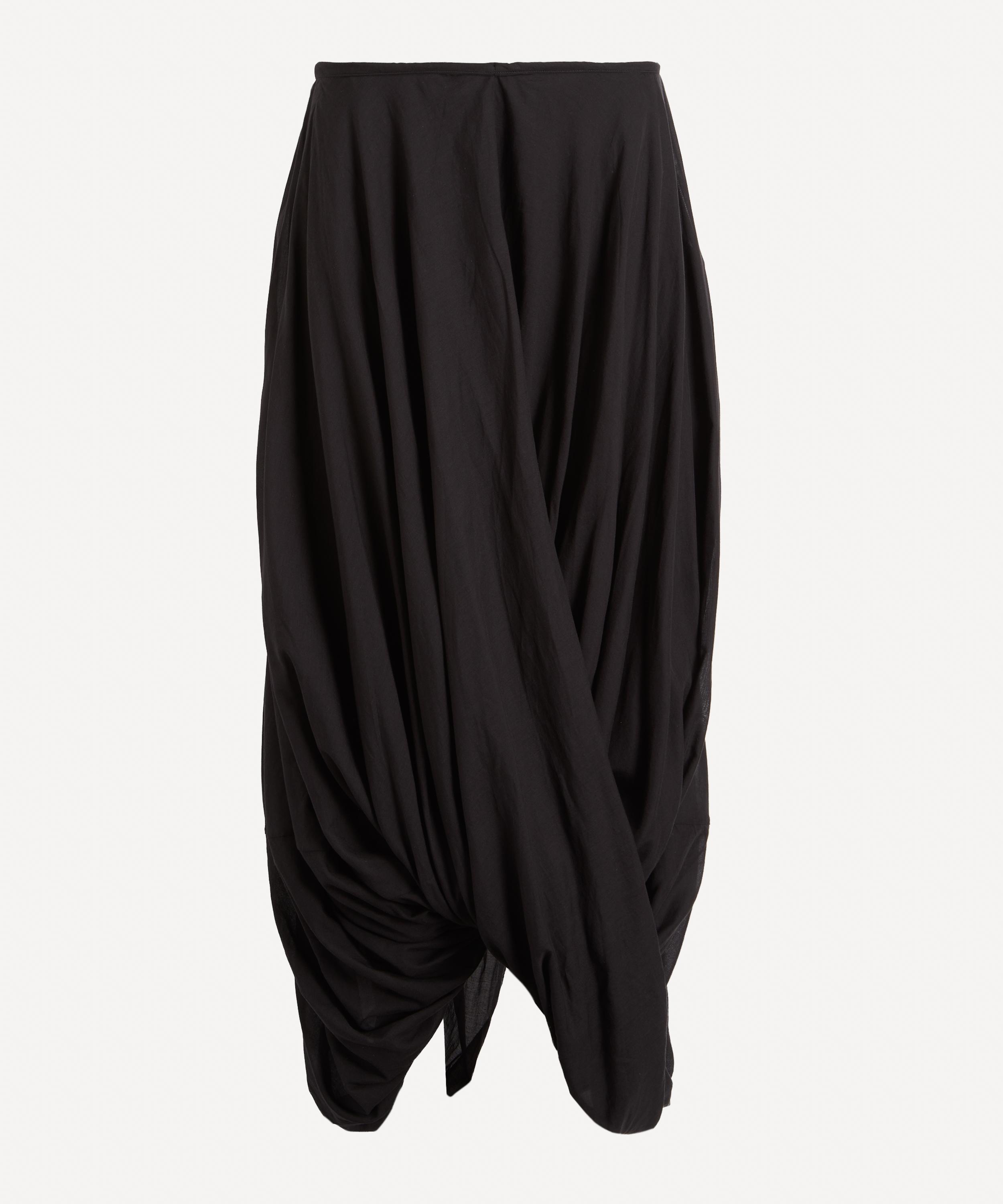 Toteme - Black Cocoon Skirt image number 0