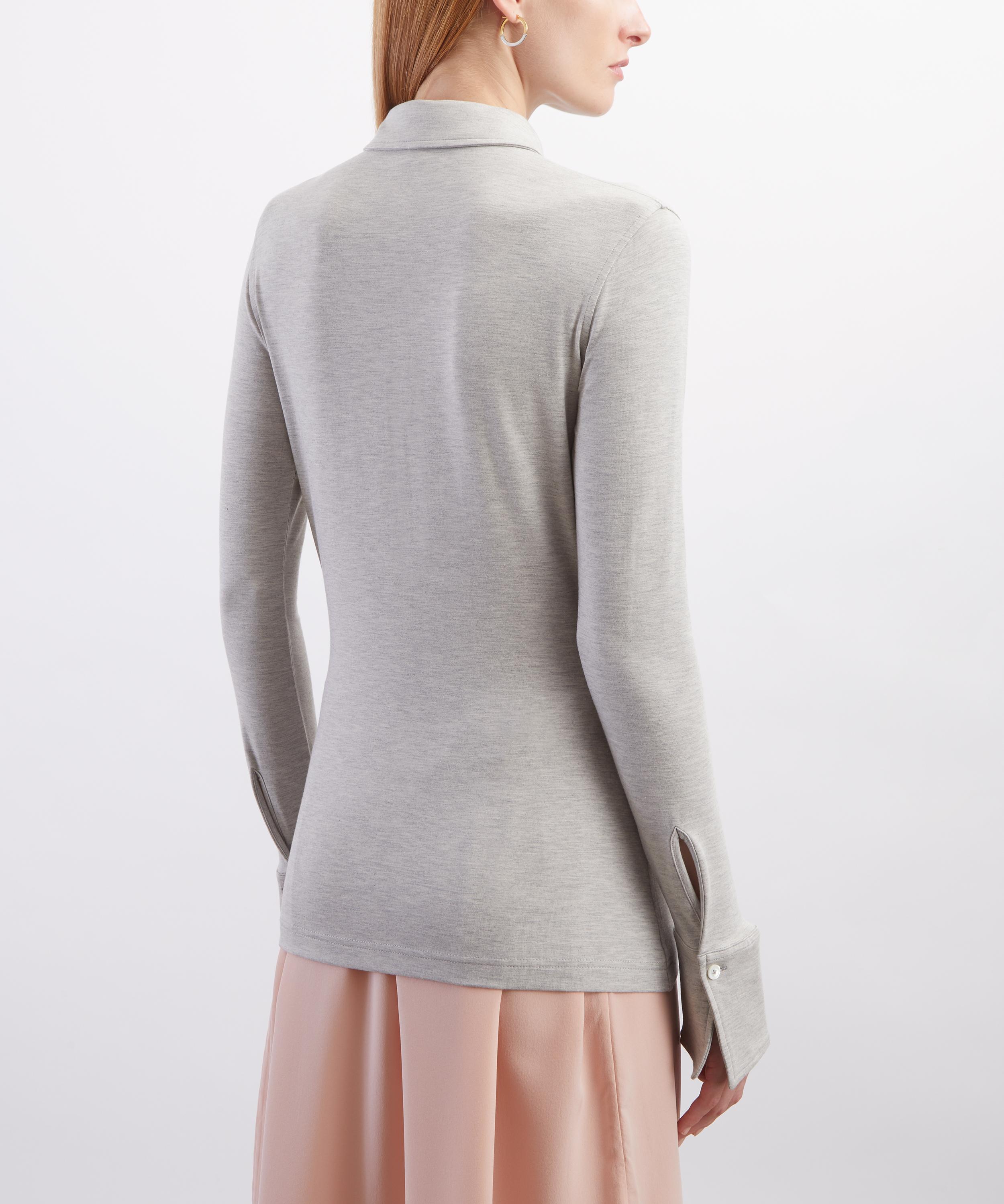 Toteme - Fitted Jersey Shirt image number 3