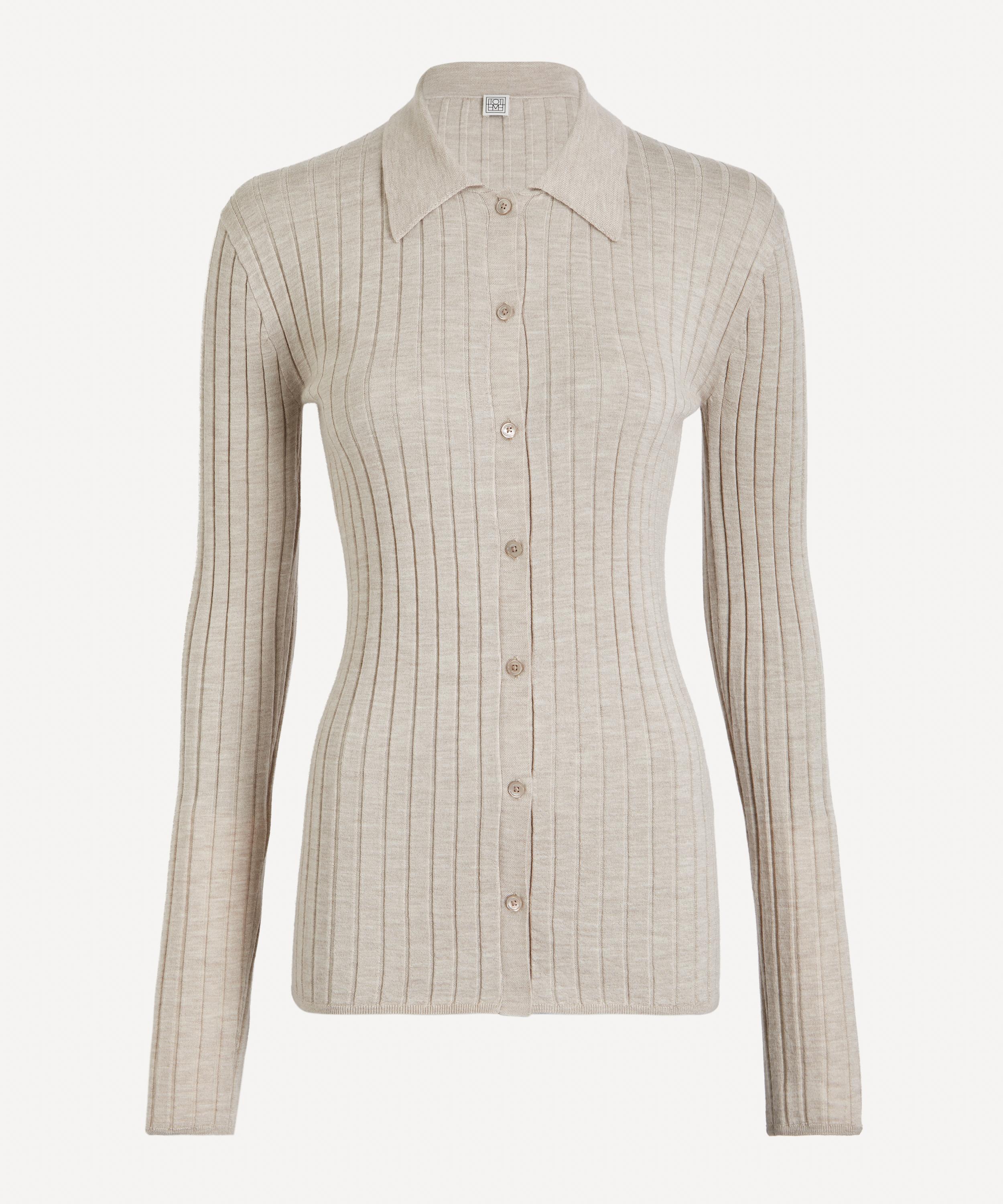 Toteme - Slim Ribbed Shirt