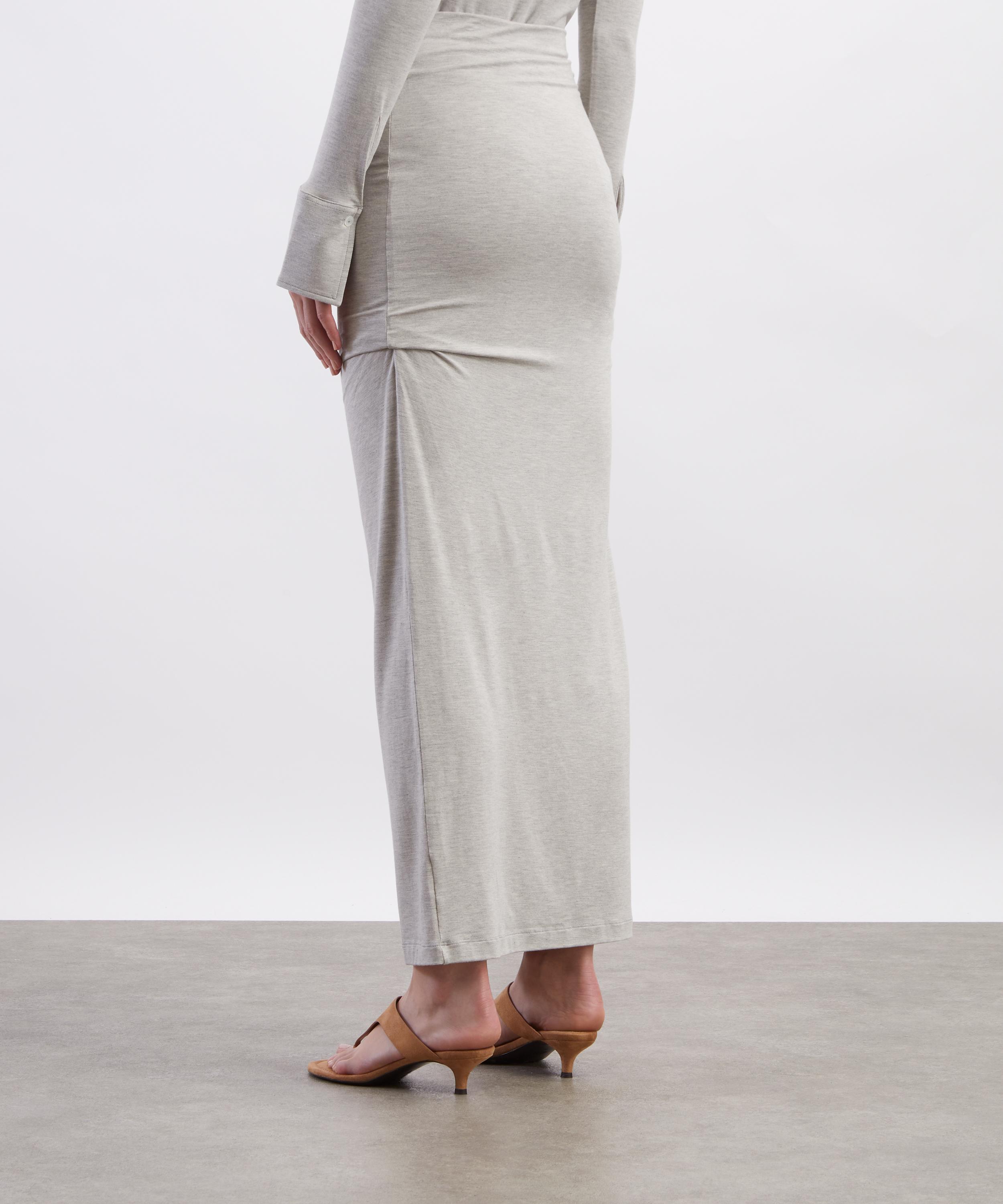 Toteme - Draped Jersey Skirt image number 3
