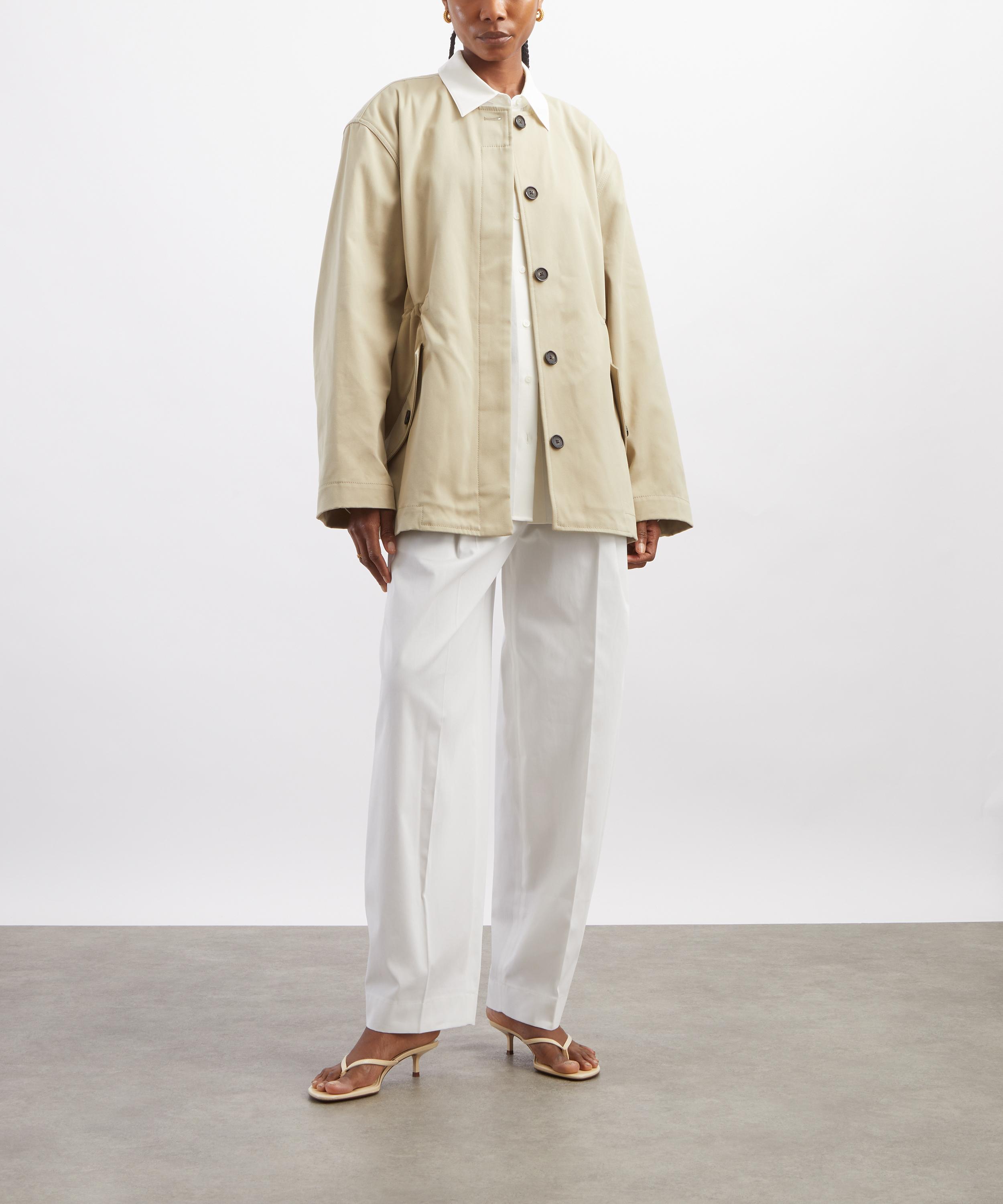 Toteme - Cashew Cotton Twill Jacket image number 1