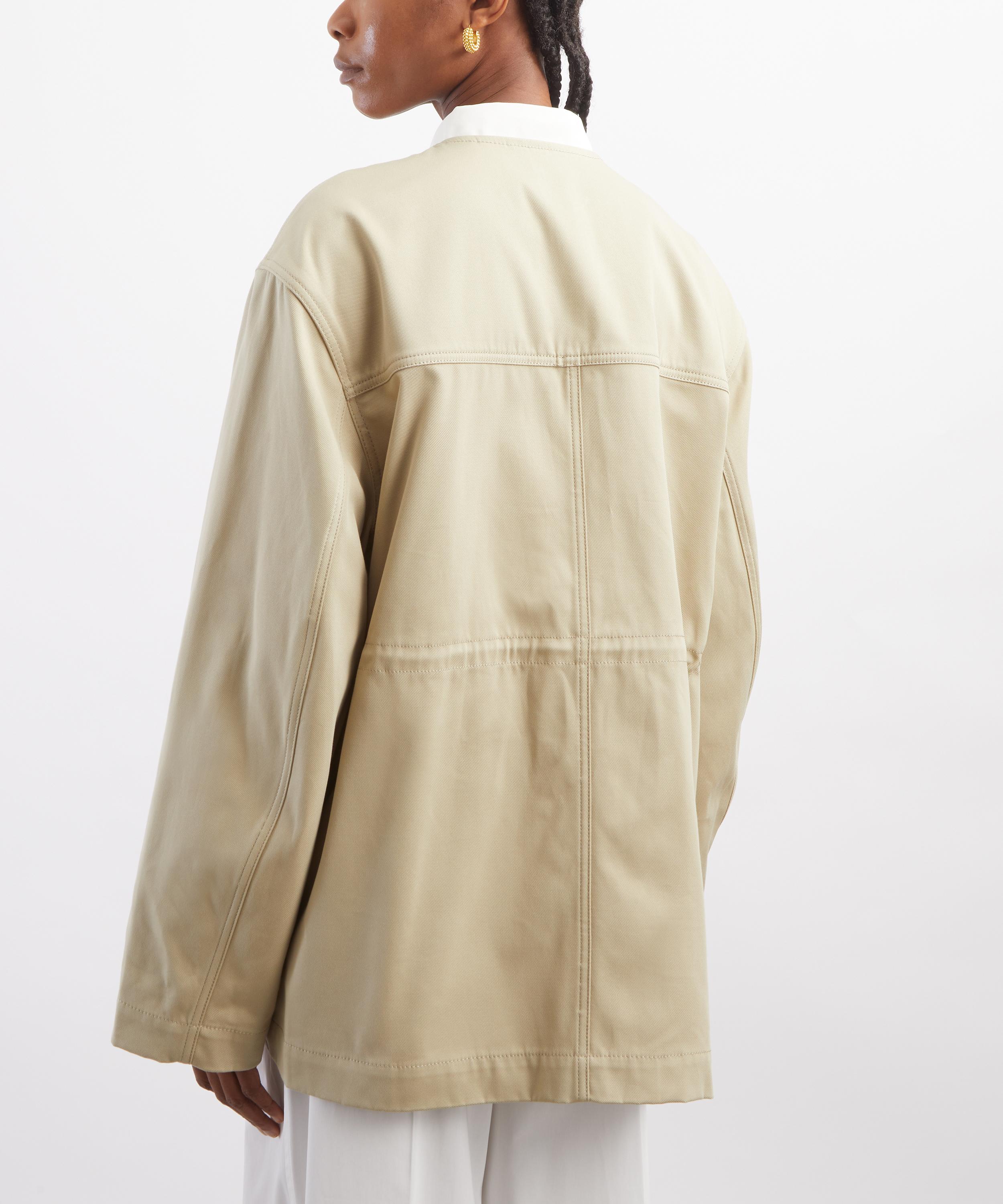 Toteme - Cashew Cotton Twill Jacket image number 3