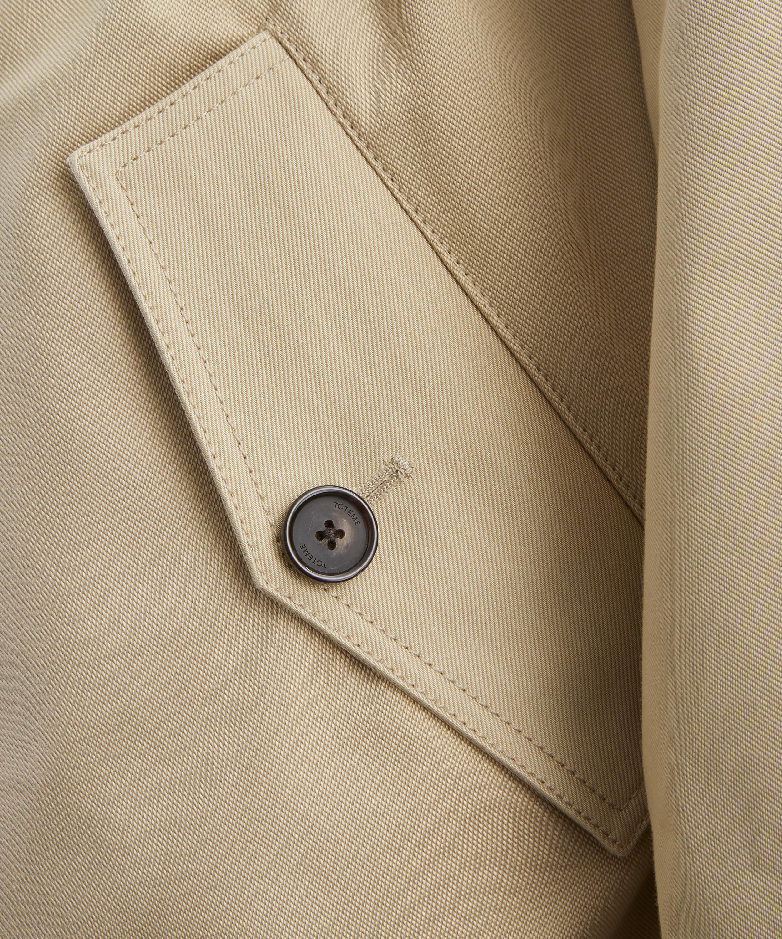 Toteme - Cashew Cotton Twill Jacket image number 4