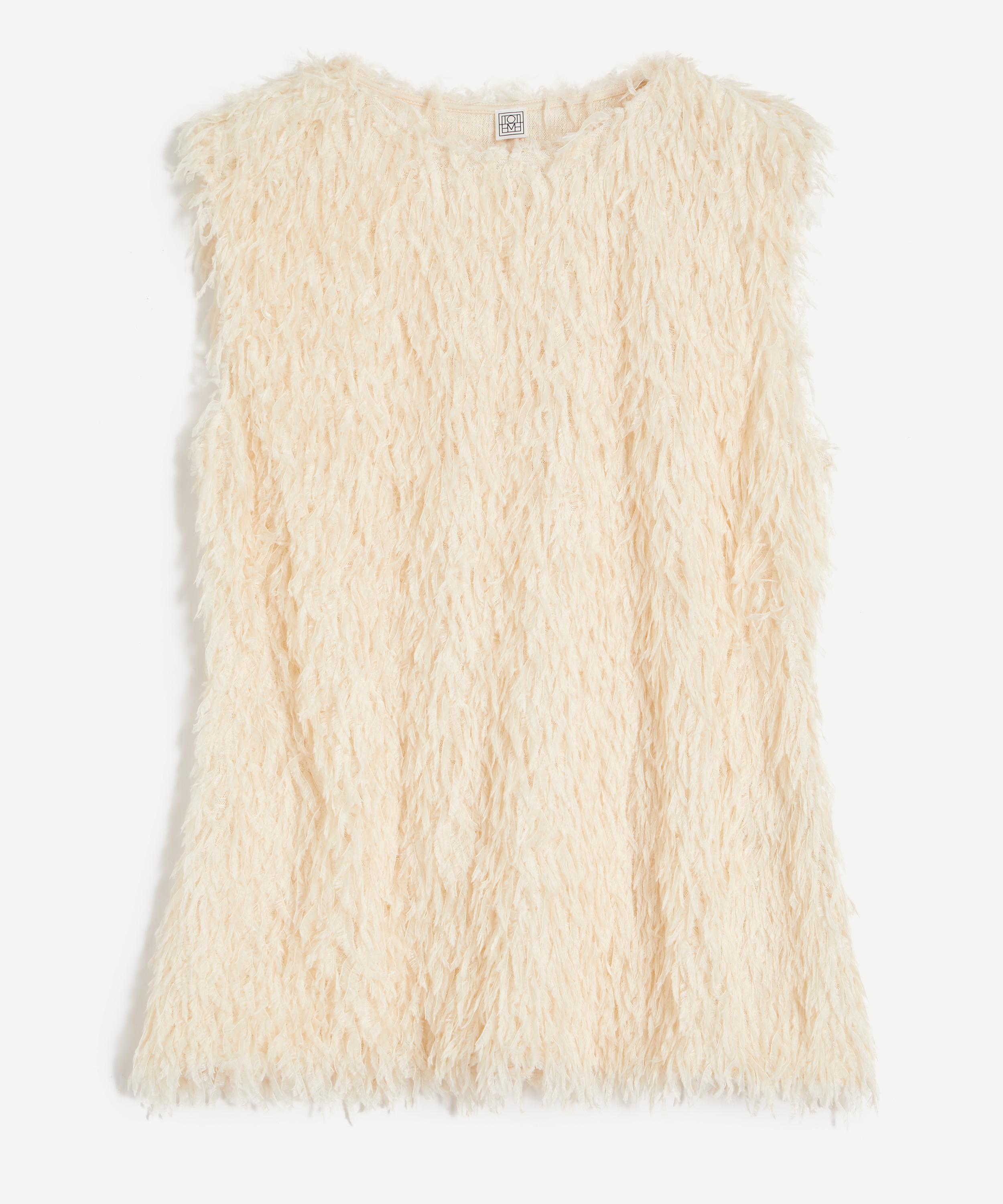 Toteme - Feathered Jersey Top image number 0