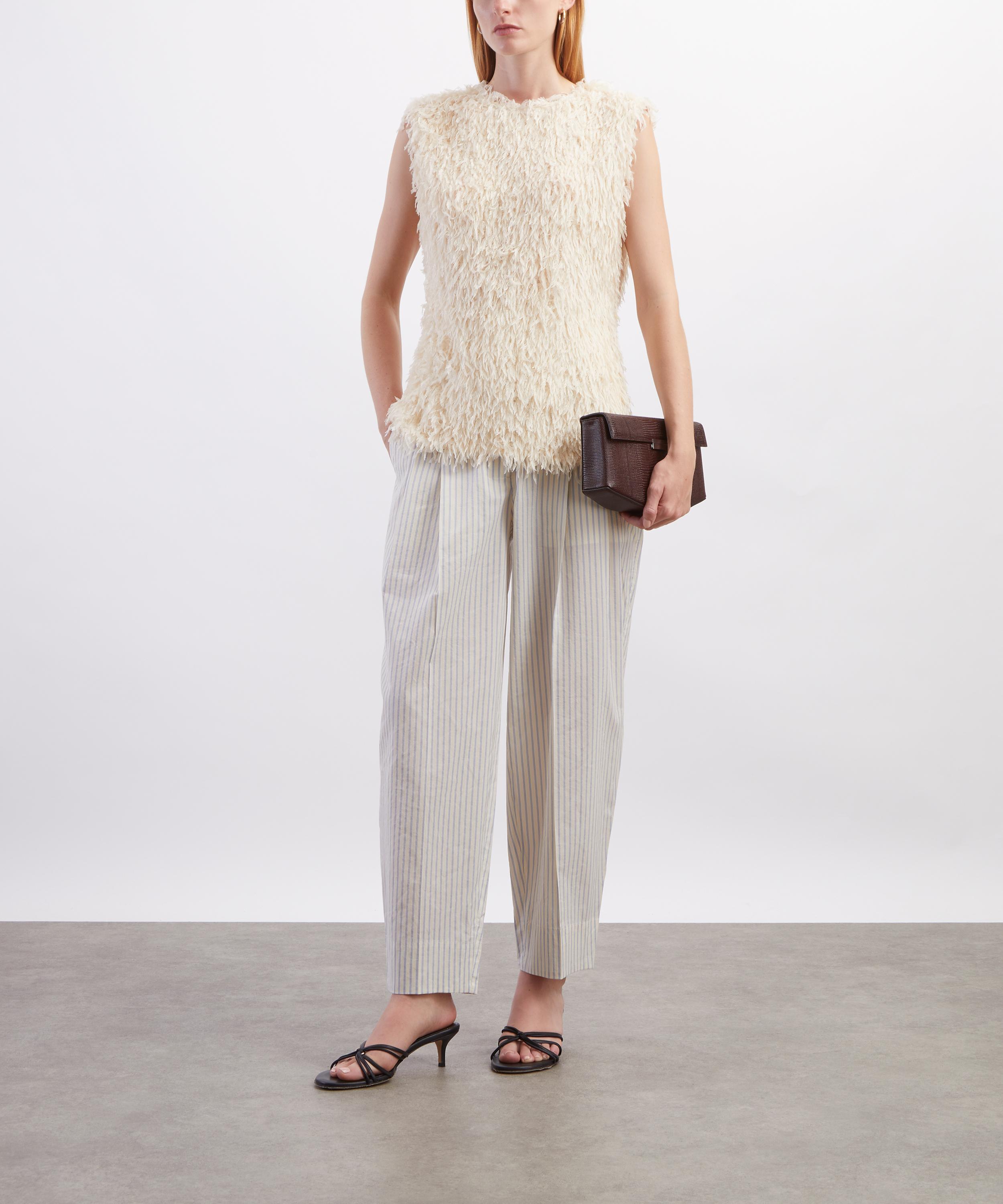 Toteme - Feathered Jersey Top image number 1
