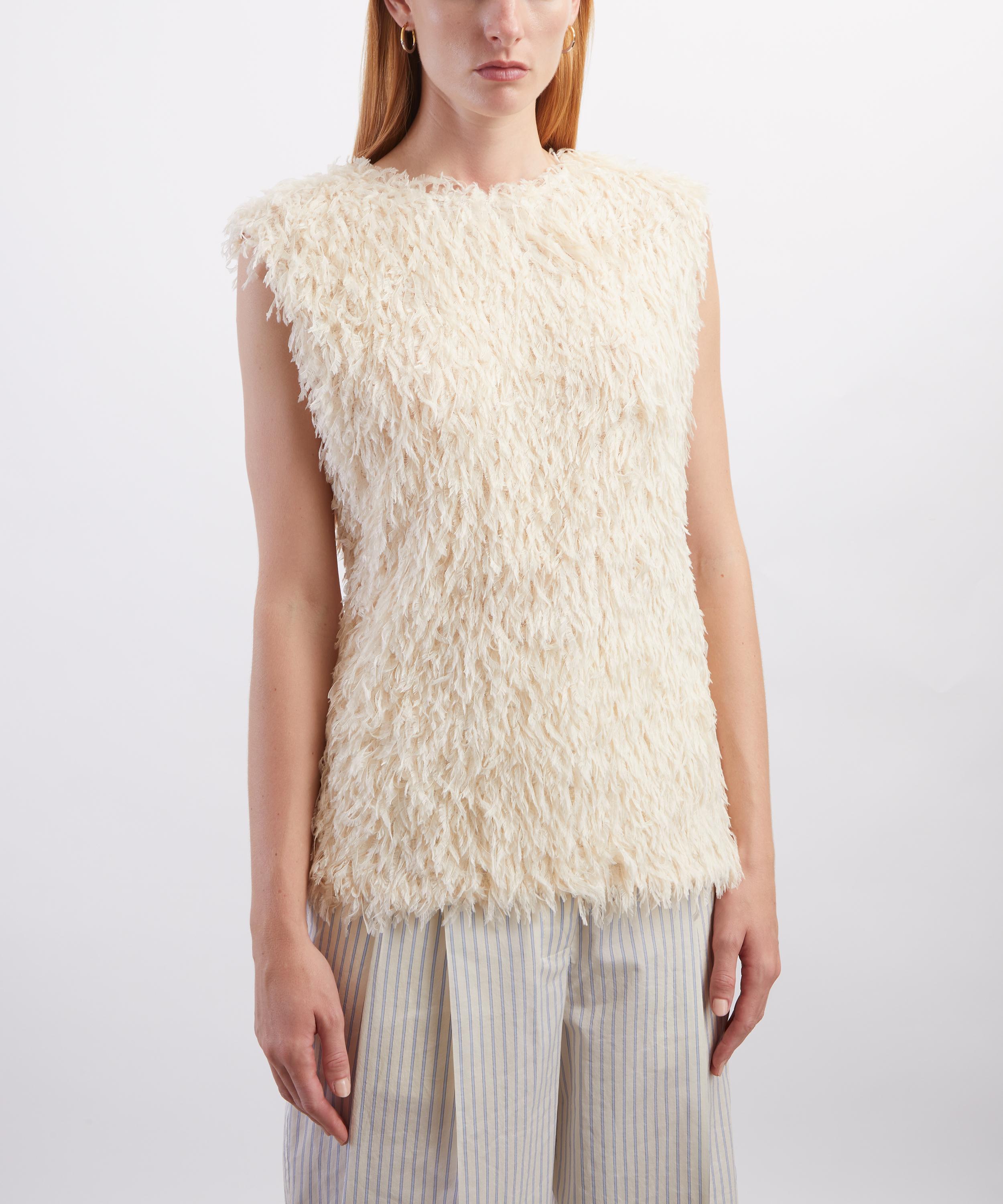 Toteme - Feathered Jersey Top image number 2