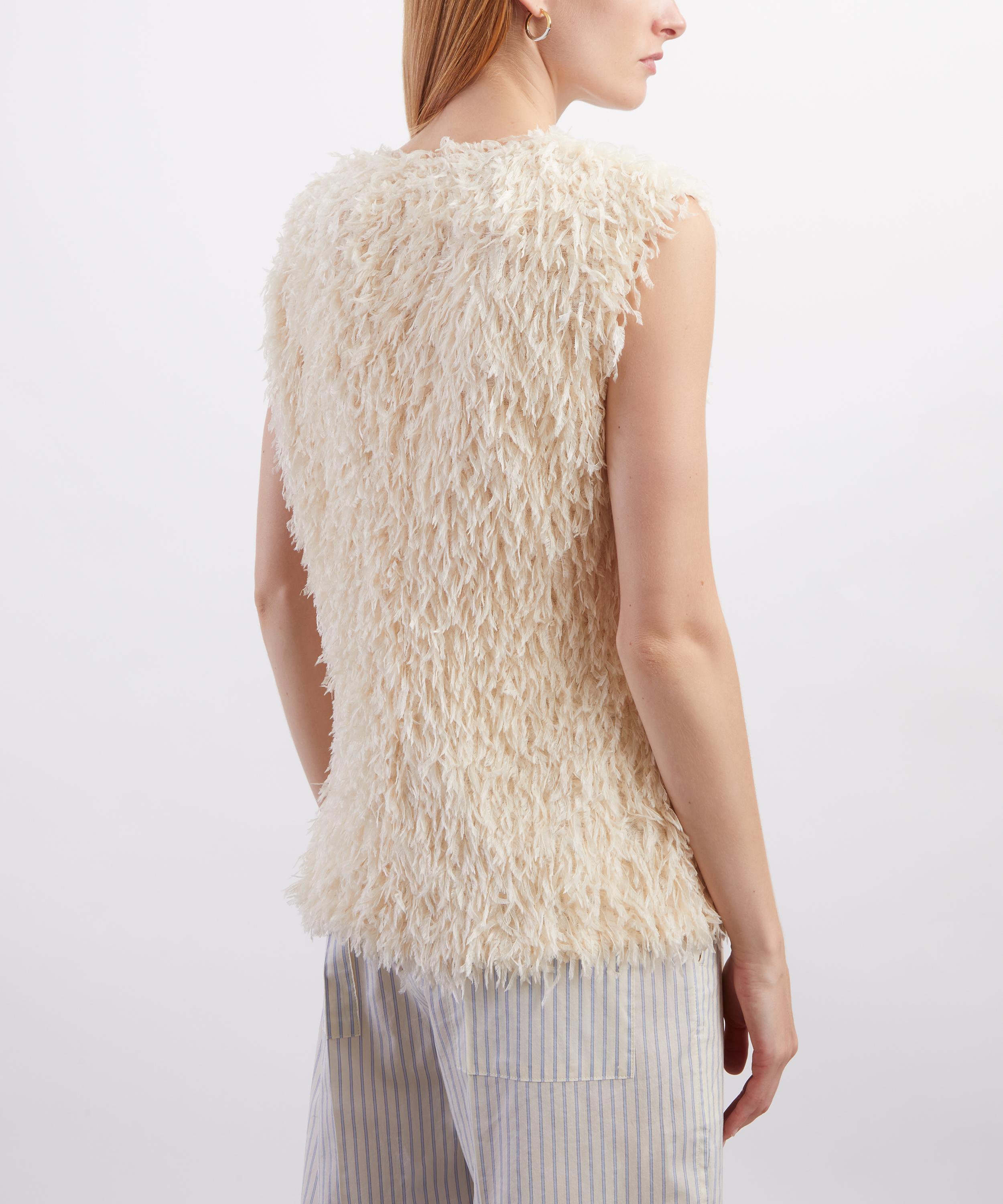 Toteme - Feathered Jersey Top image number 3