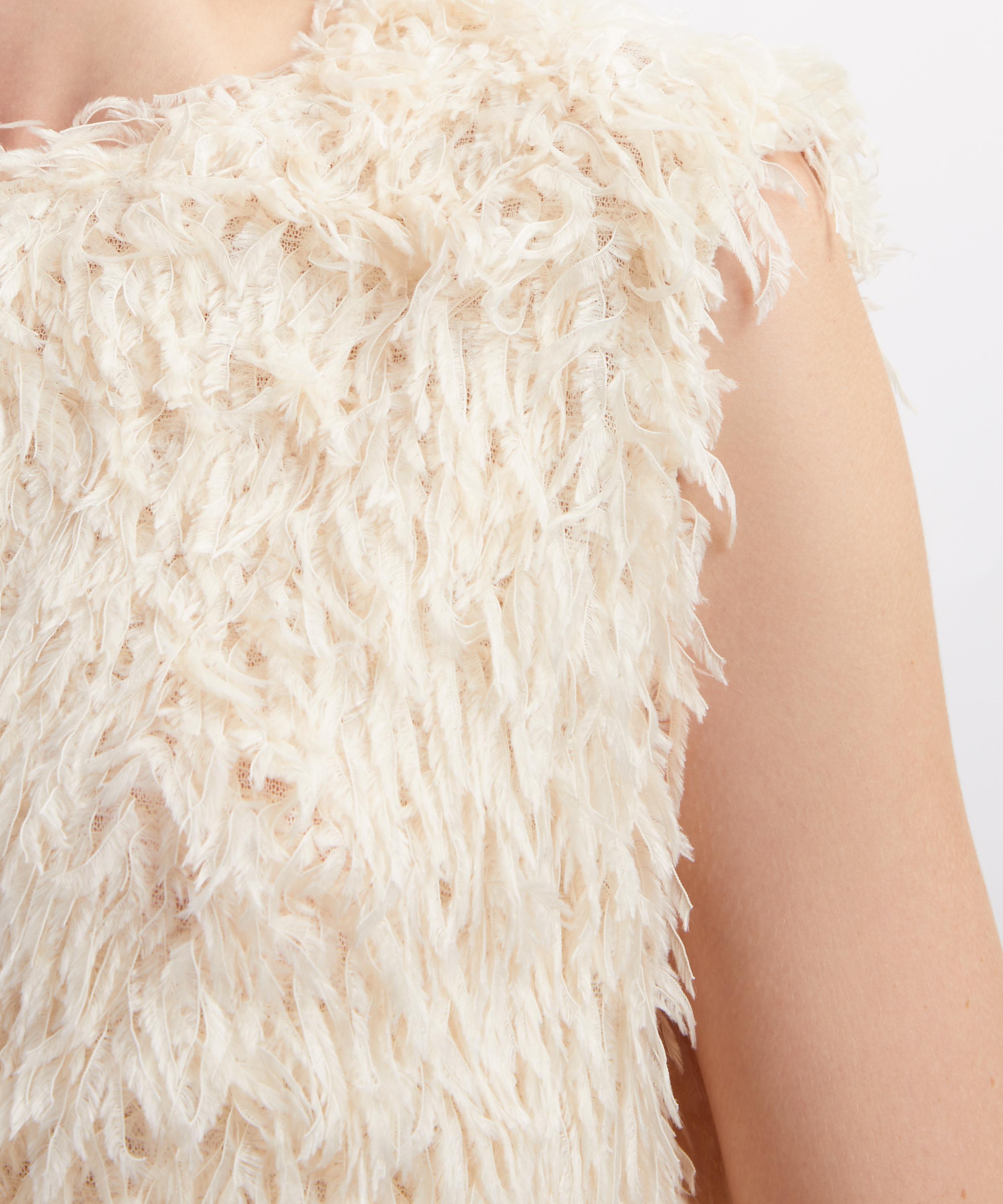 Toteme - Feathered Jersey Top image number 4