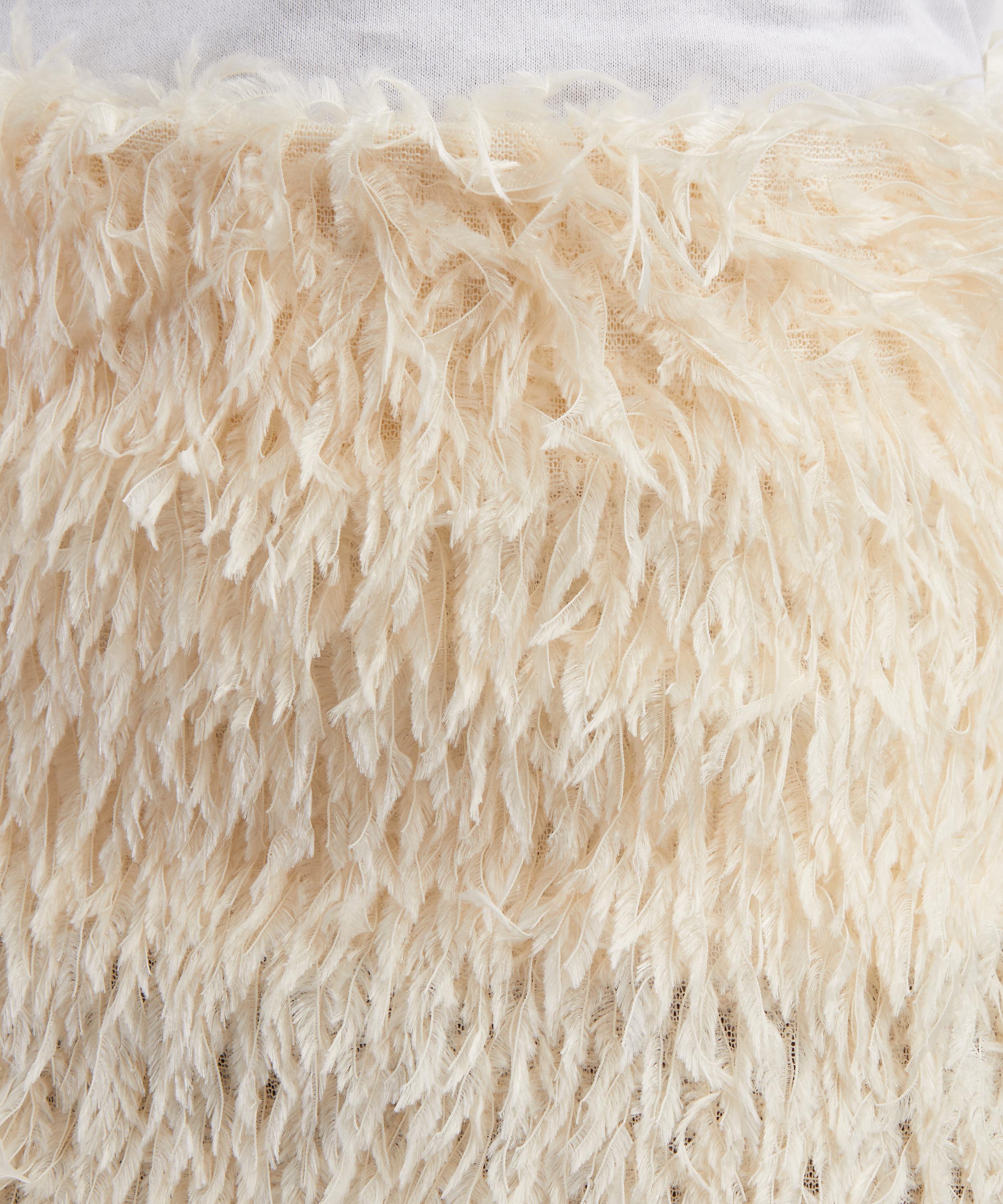 Toteme - Feathered Jersey Skirt image number 4