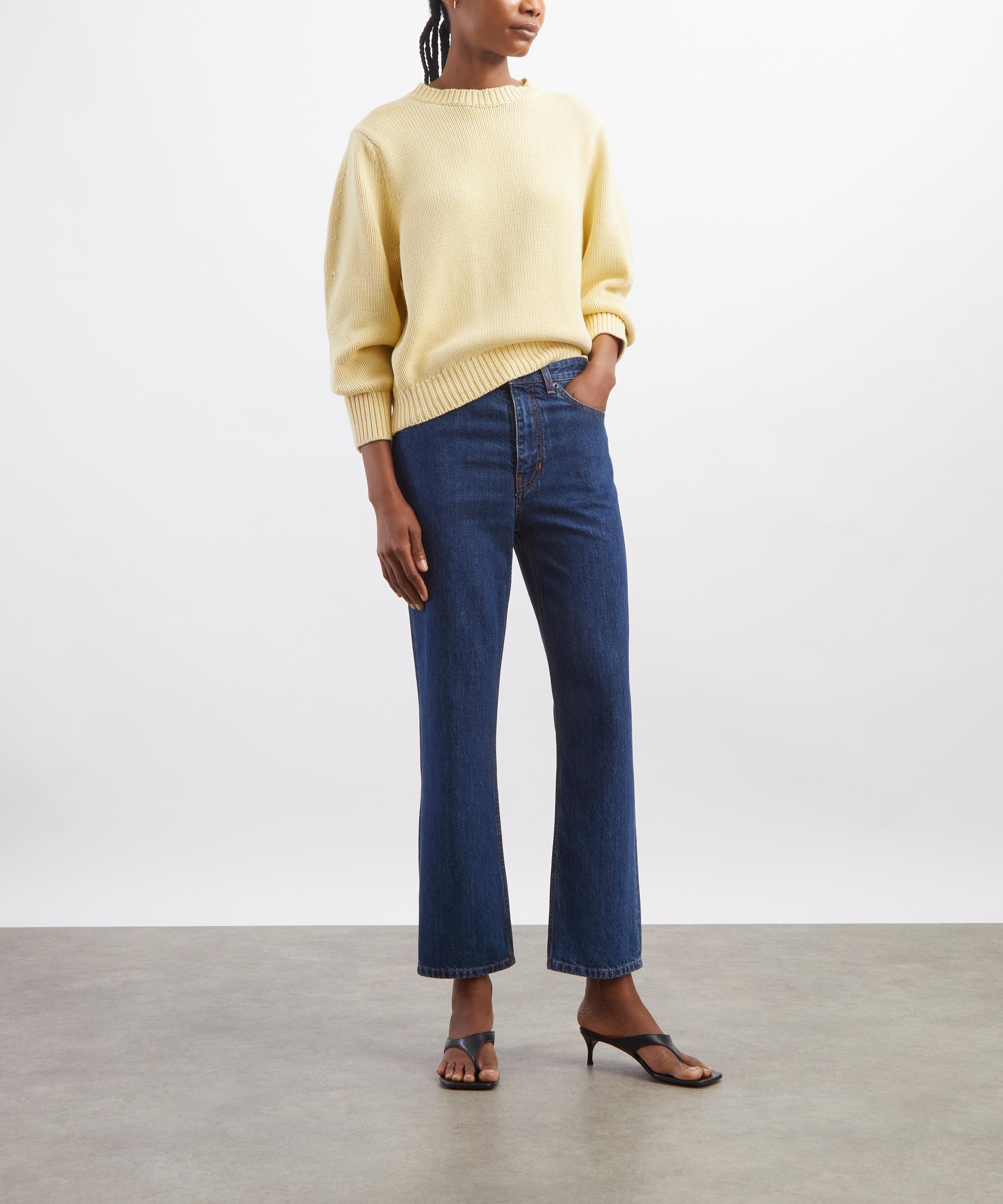 Toteme - Buttercup Oversized Crew-Neck Jumper image number 1