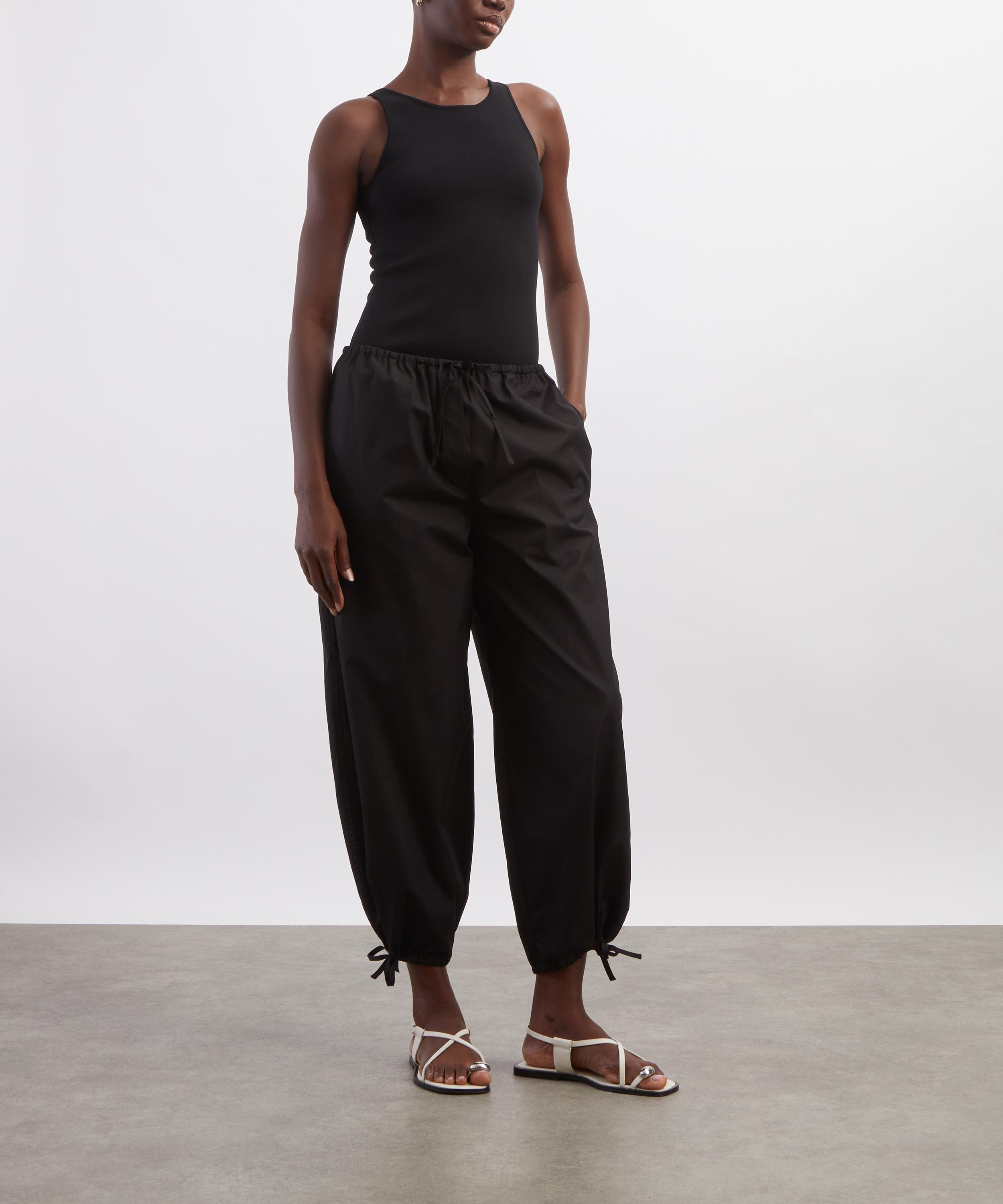 Toteme - Black Classic Compact Knit Tank Top image number 1
