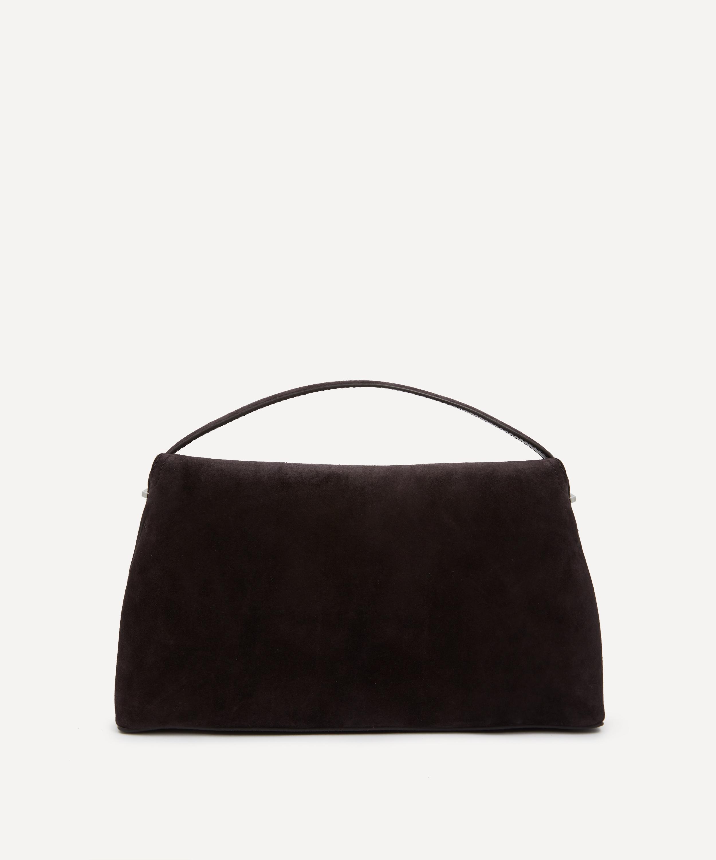 Toteme - T-Lock Suede Top Handle Bag image number 3