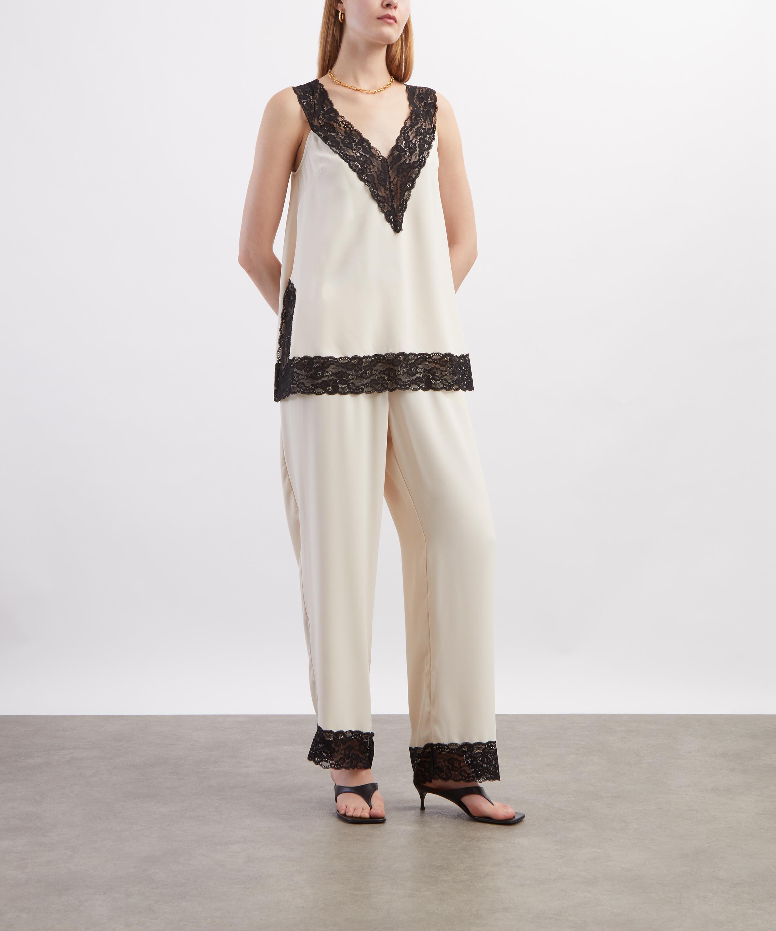 Stylein - Monteroni Cream Trousers image number 1