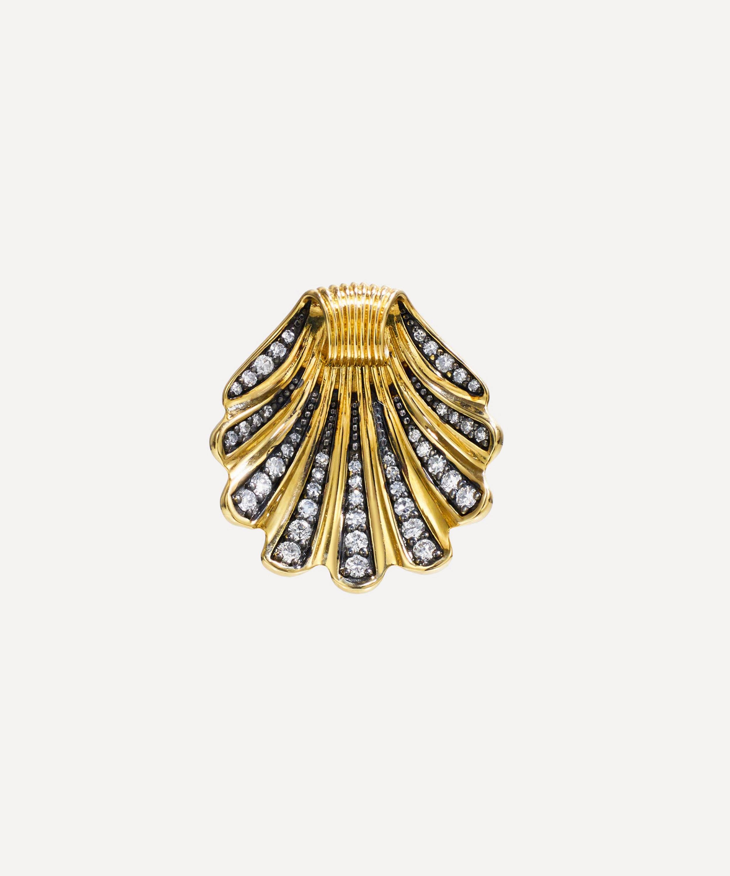 By Pariah - 14ct Gold Shell Pendant